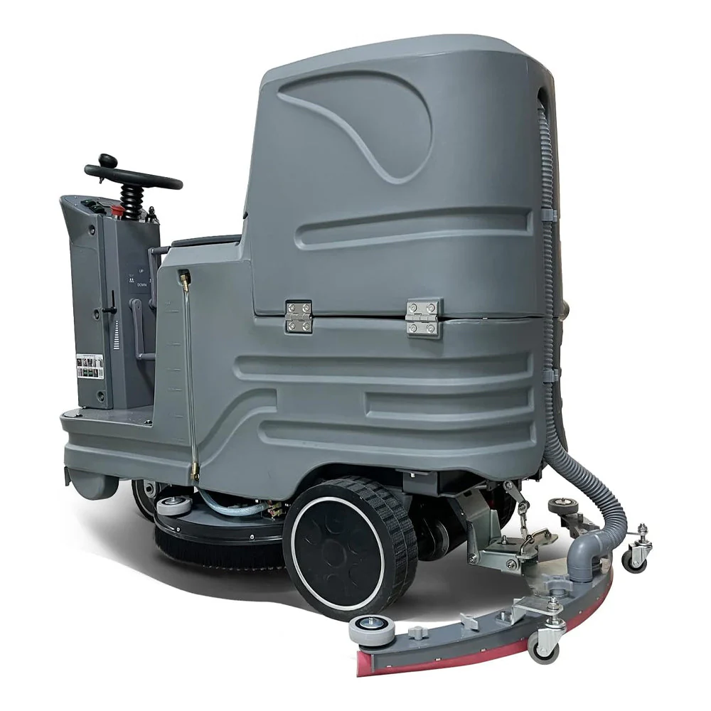 EMI Heavy Duty Commercial Electric Ride-On Floor Scrubber With 38 Inch Squeegee (SAK91685) - Image 3