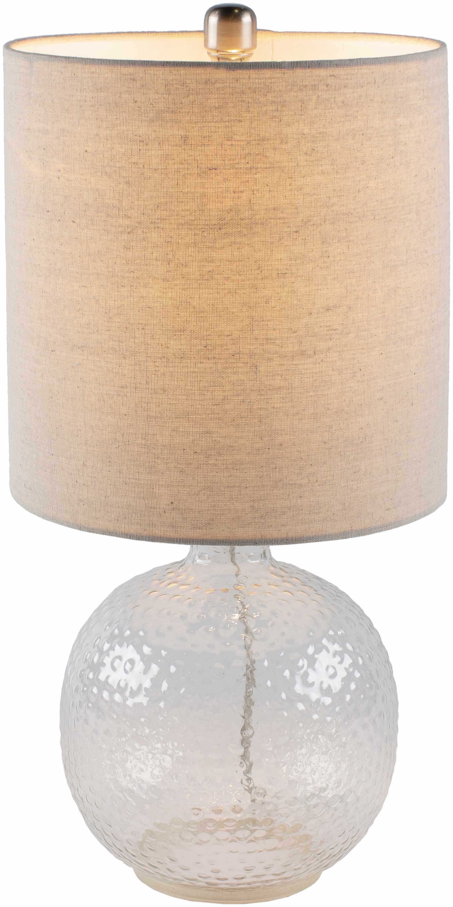 Enetai Glass White Table Lamp - Image 3