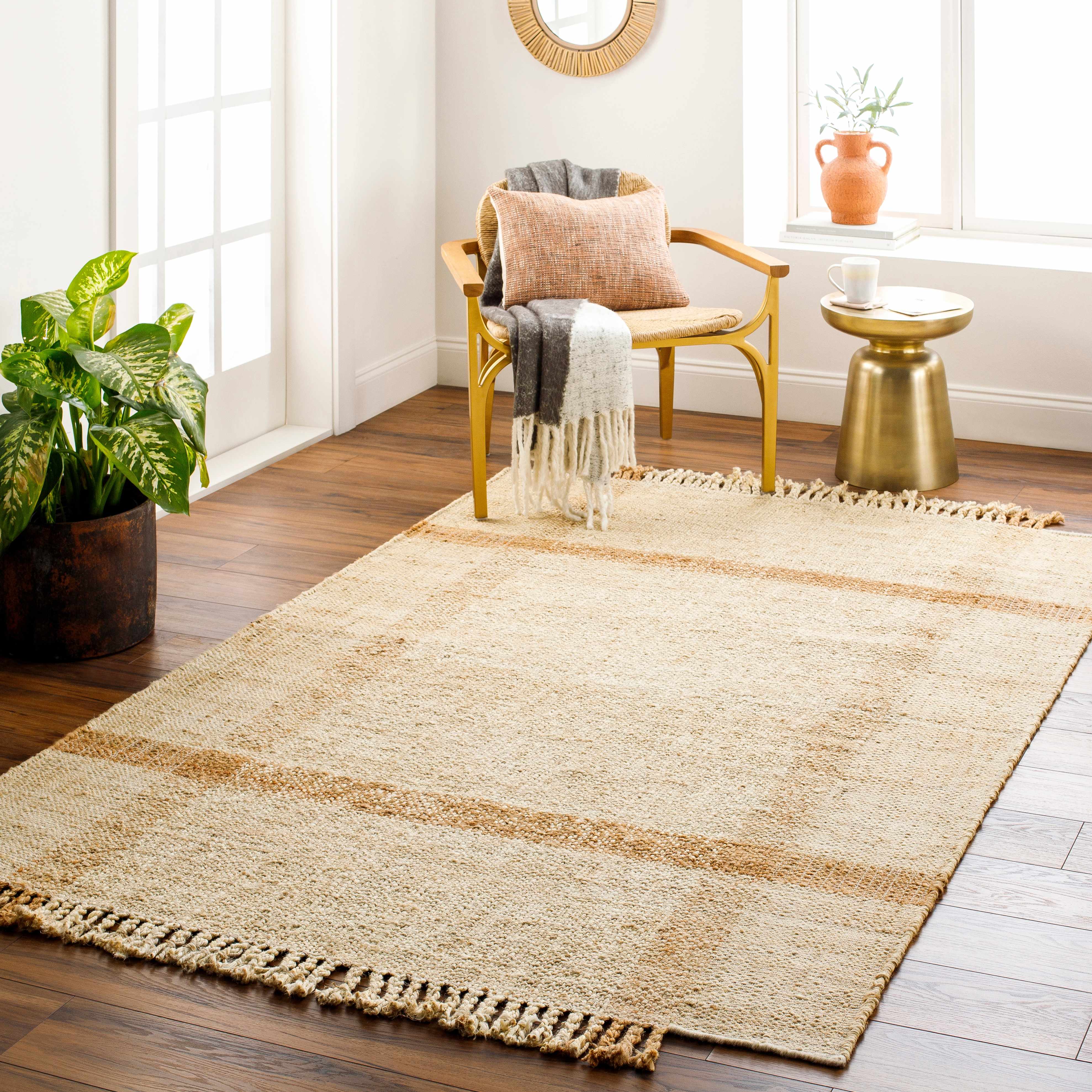 Errin Jute Area Rug - Clearance - Image 2