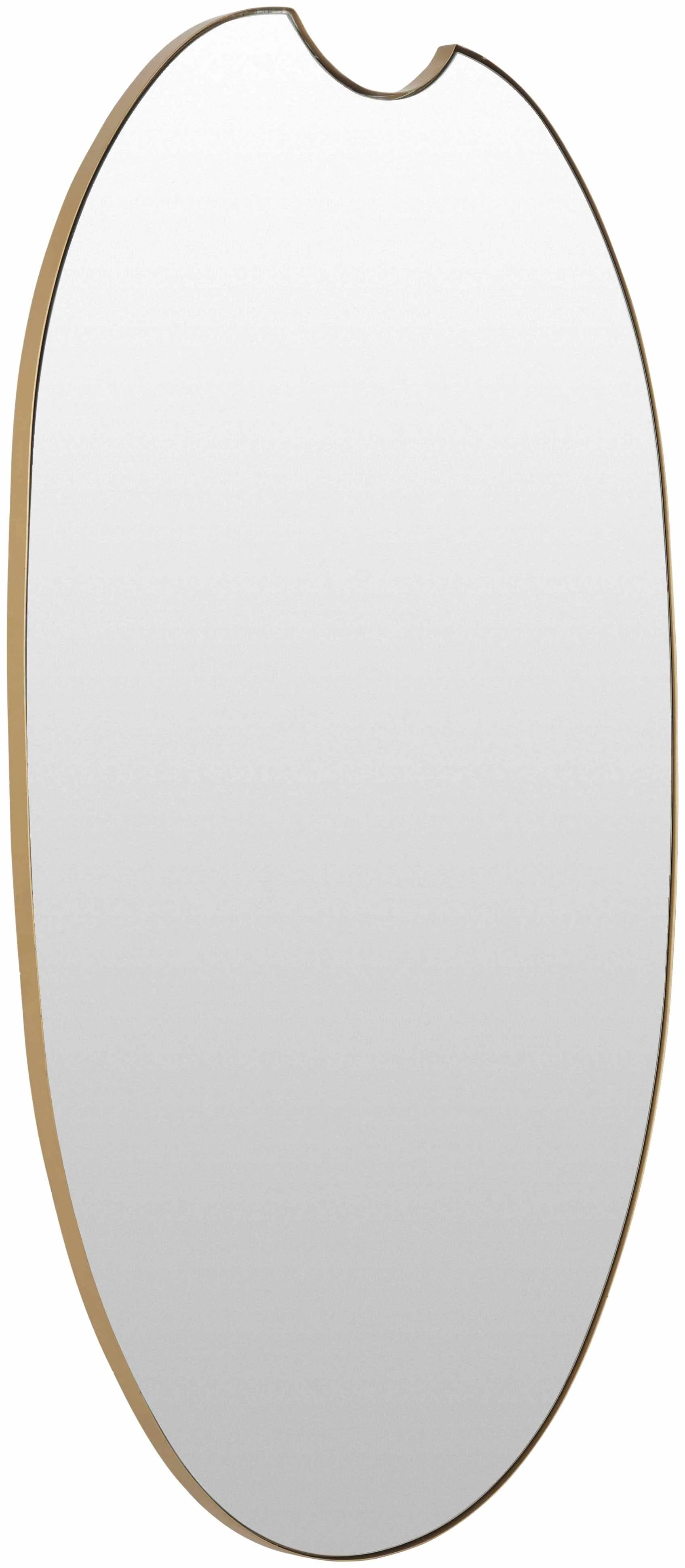Escaudain Contemporary Gold Mirror - Image 2