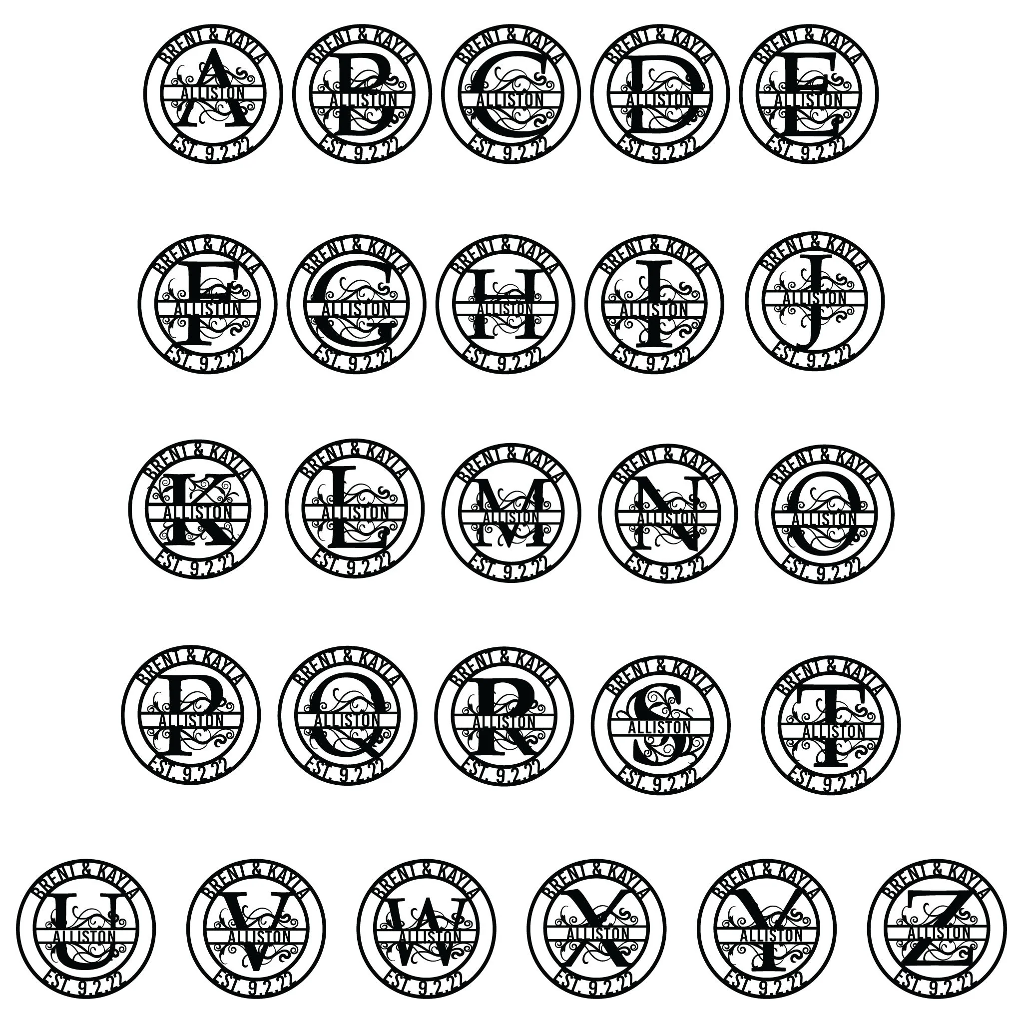 Est Sign Monogram - Image 3