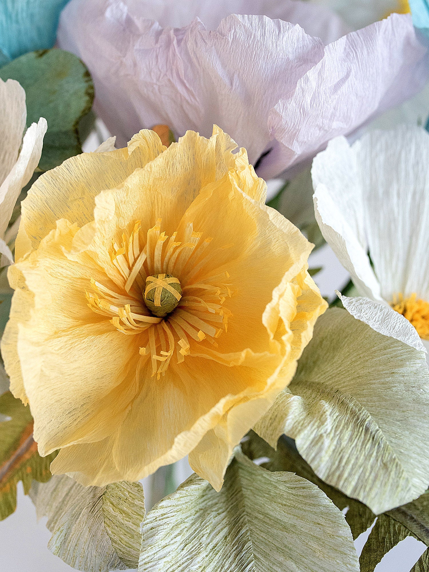 Even Cowgirls Get the Blues | Wild Paper Flower Bouquet - Image 2