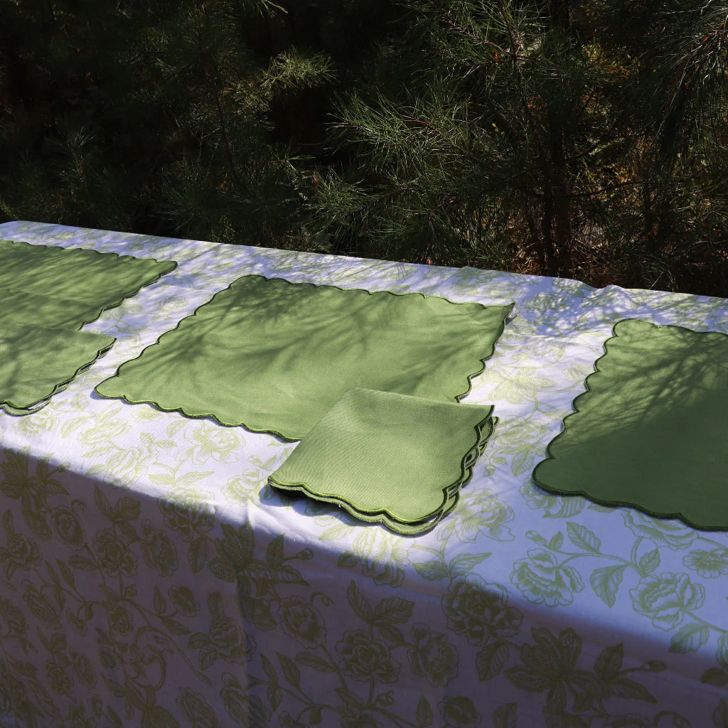 Evergreen Wave Placemat - Set of 4 - Image 4