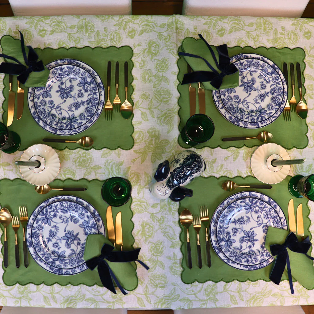 Evergreen Wave Placemat - Set of 4 - Image 5