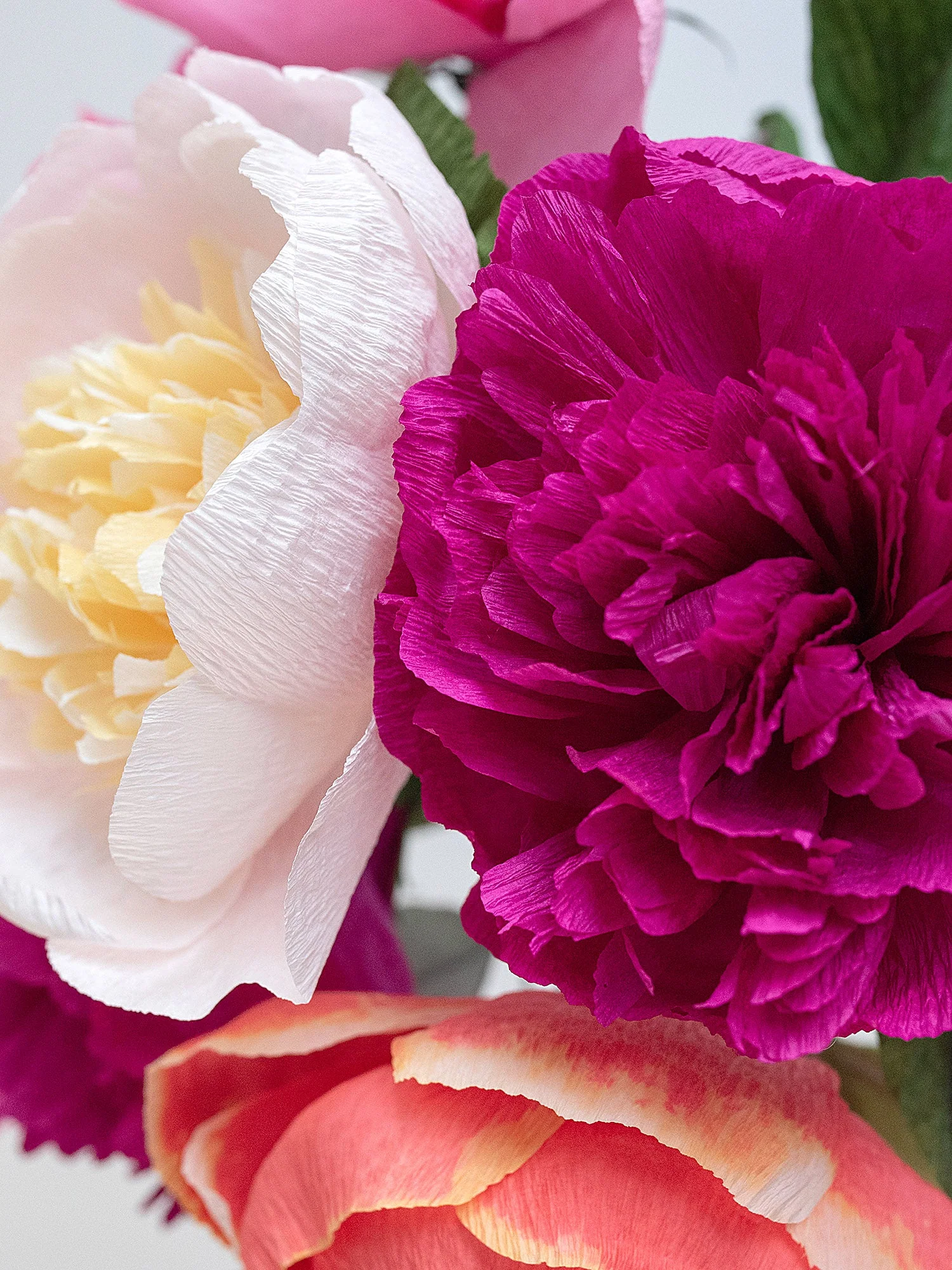 Everyone's Favorite, Luxe Edition | Deluxe Paper Peony Bouquet - Image 2