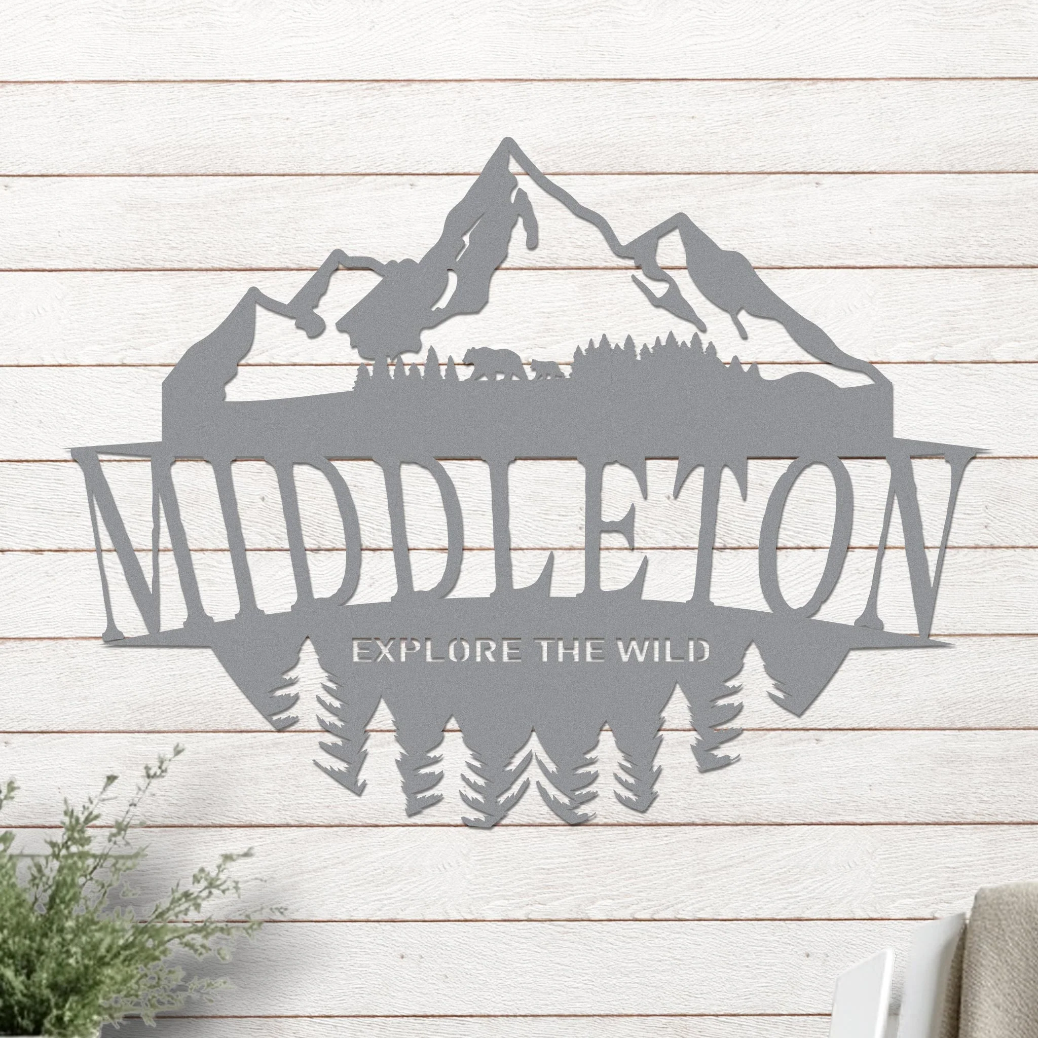 Explore the Wild with Name Sign - Image 4