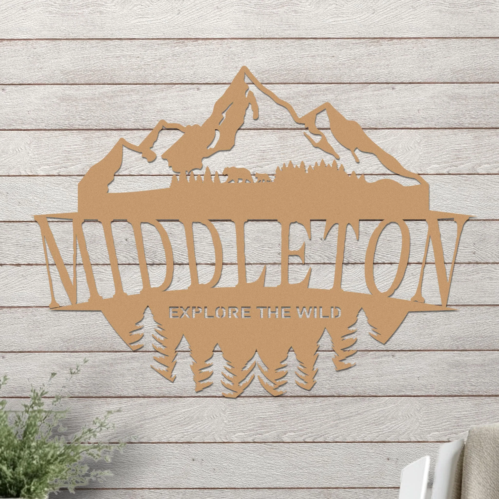 Explore the Wild with Name Sign - Image 6