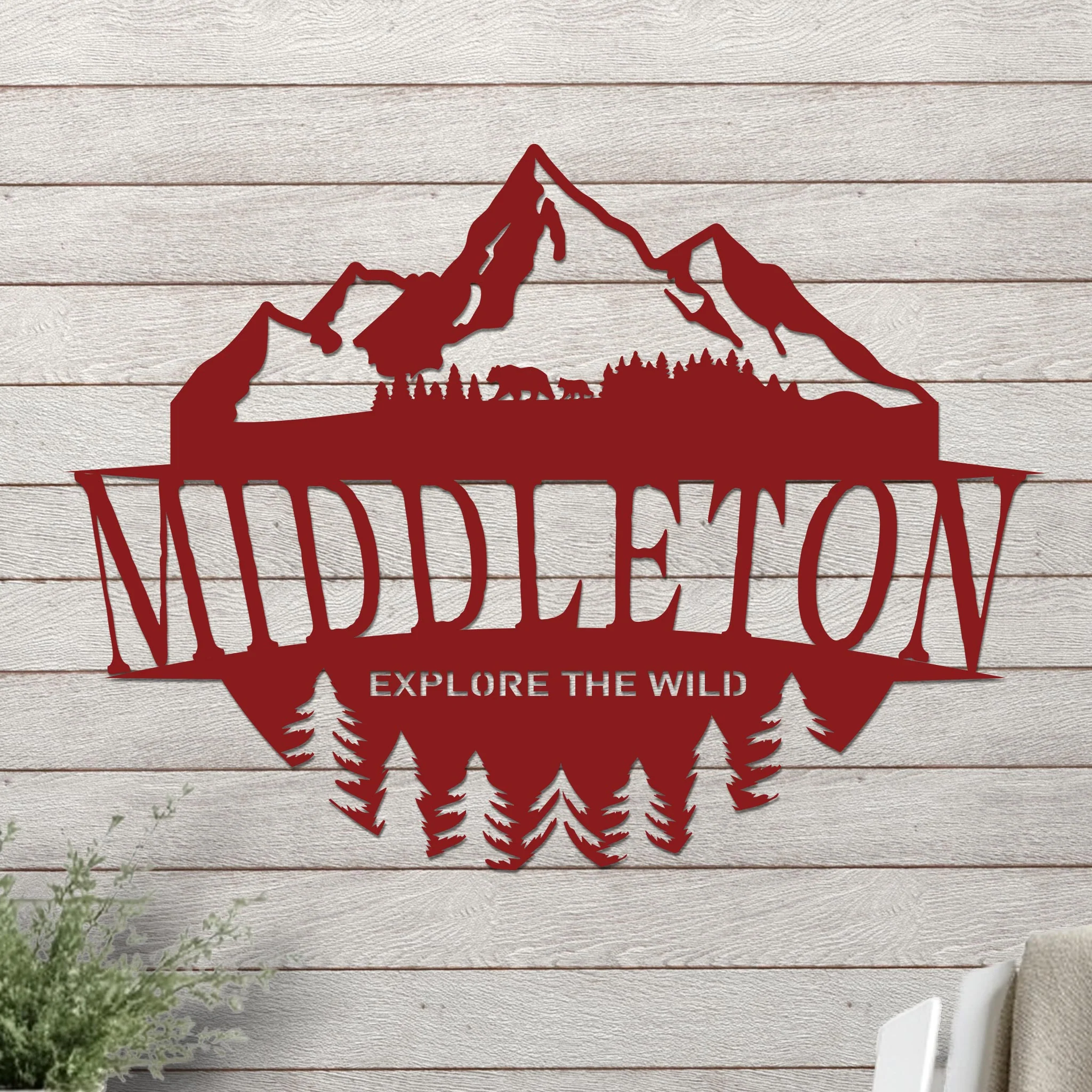 Explore the Wild with Name Sign - Image 8