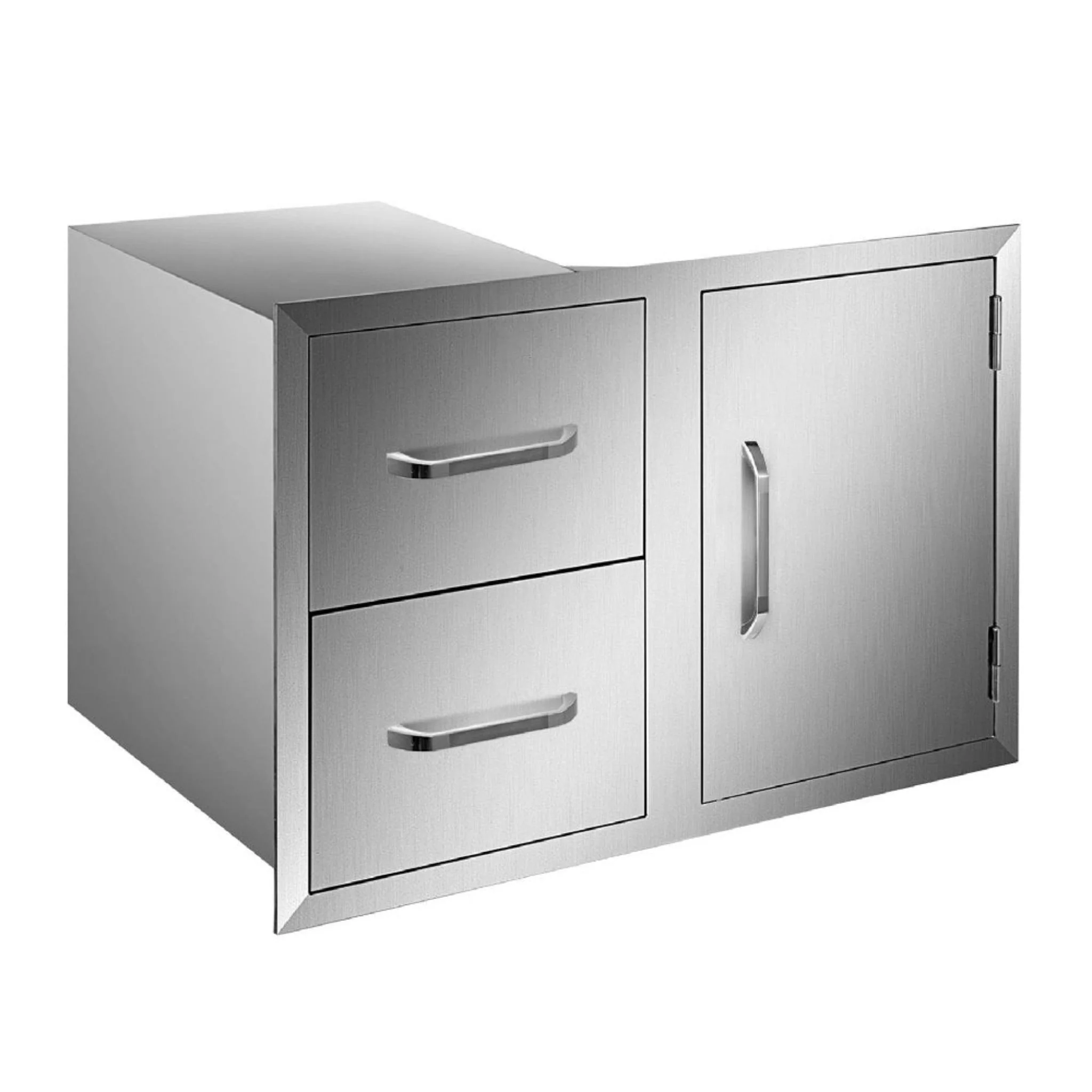 Extra Large Outdoor Stainless Steel Kitchen Storage Cabinet With Pulling Drawers (92817405) - Image 7