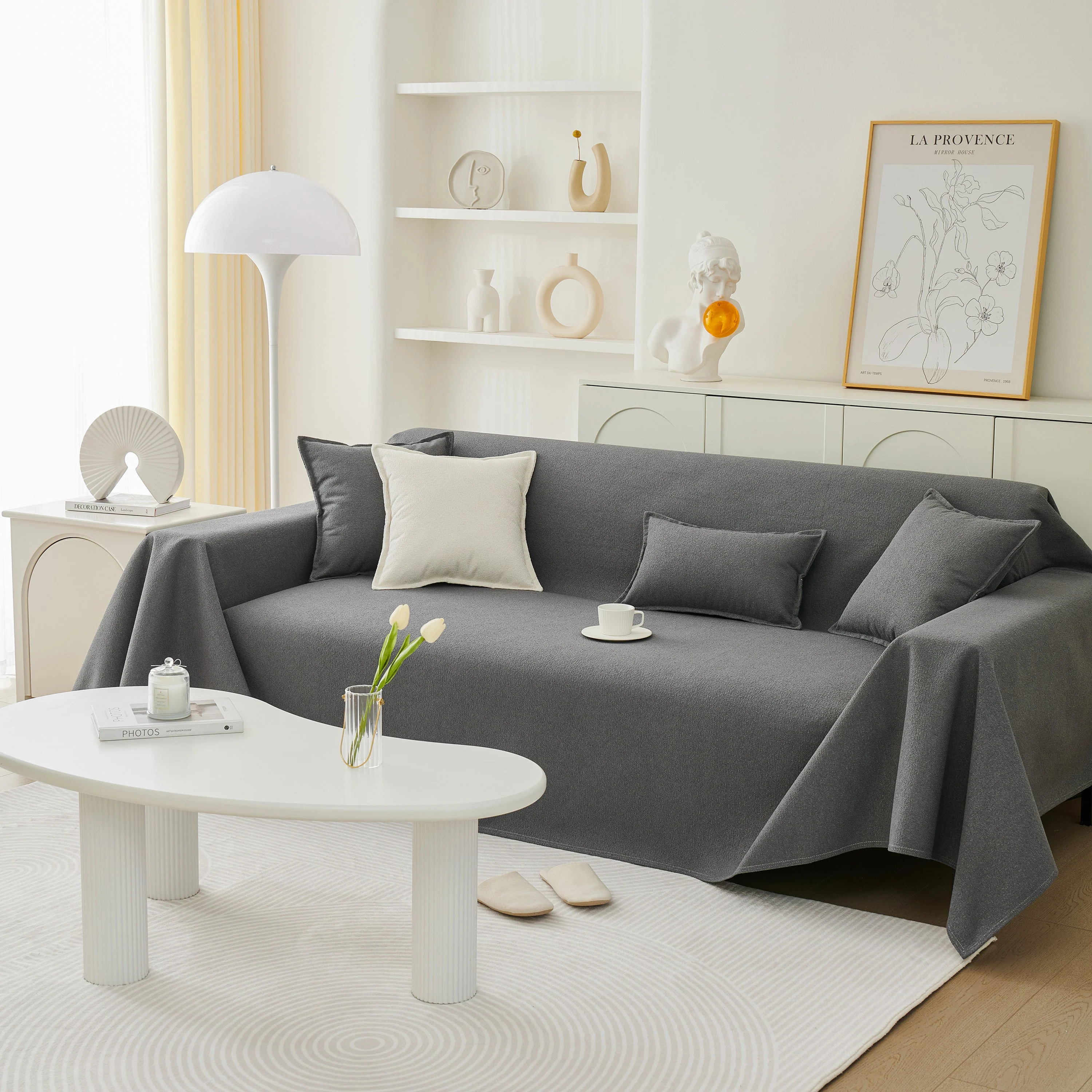 Extra Large Waterproof Non Slip Sofa Cover Blanket, Furniture Covers for Pets, Cozy Couch Protector - Image 28