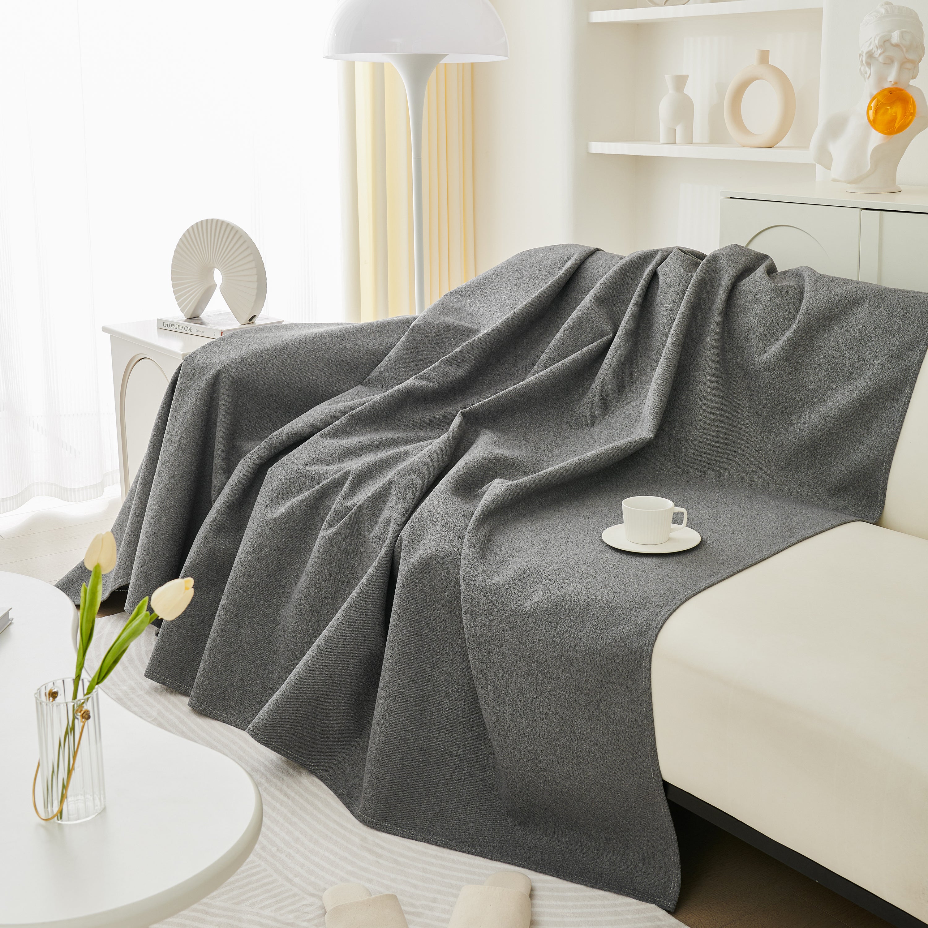Extra Large Waterproof Non Slip Sofa Cover Blanket, Furniture Covers for Pets, Cozy Couch Protector - Image 39