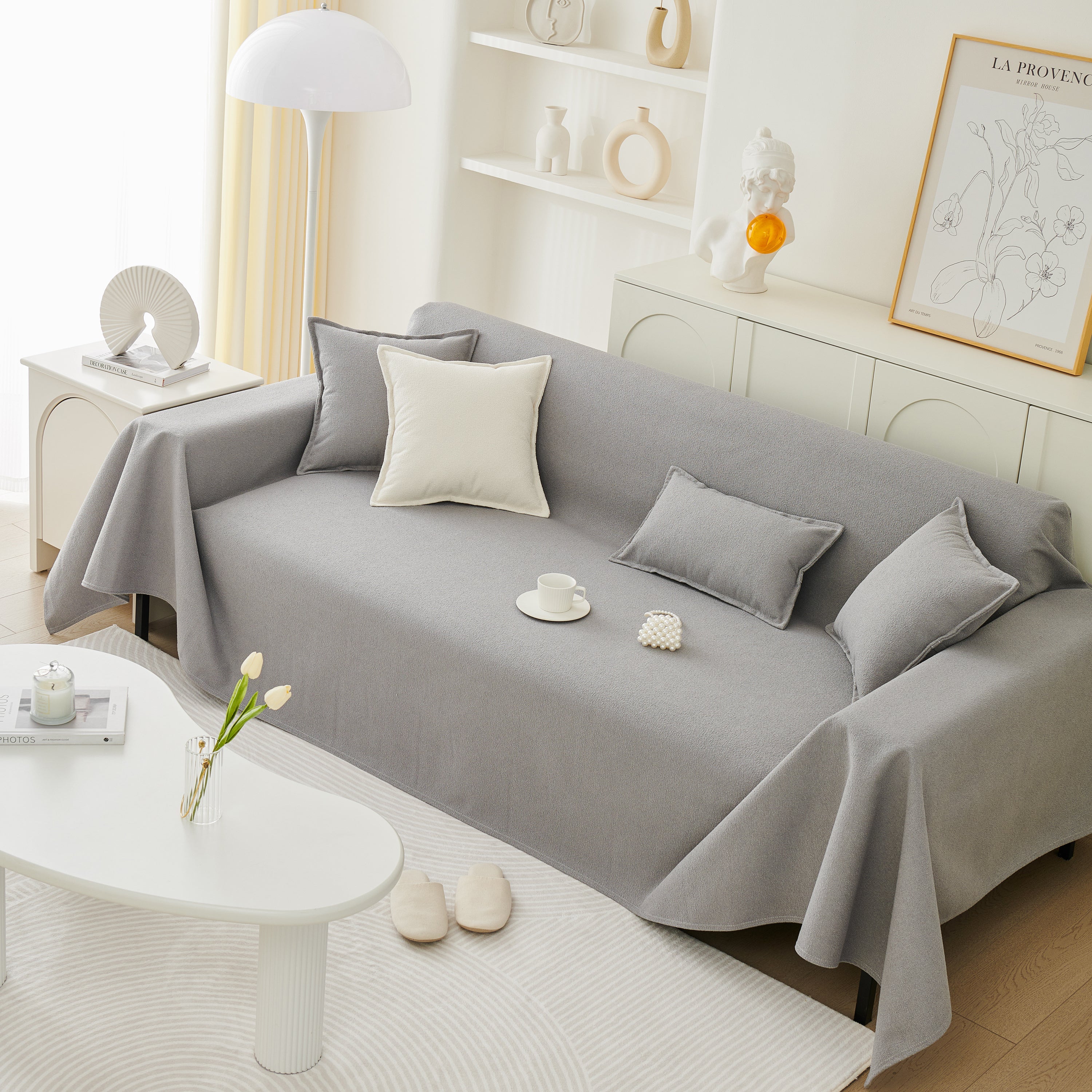 Extra Large Waterproof Non Slip Sofa Cover Blanket, Furniture Covers for Pets, Cozy Couch Protector - Image 47