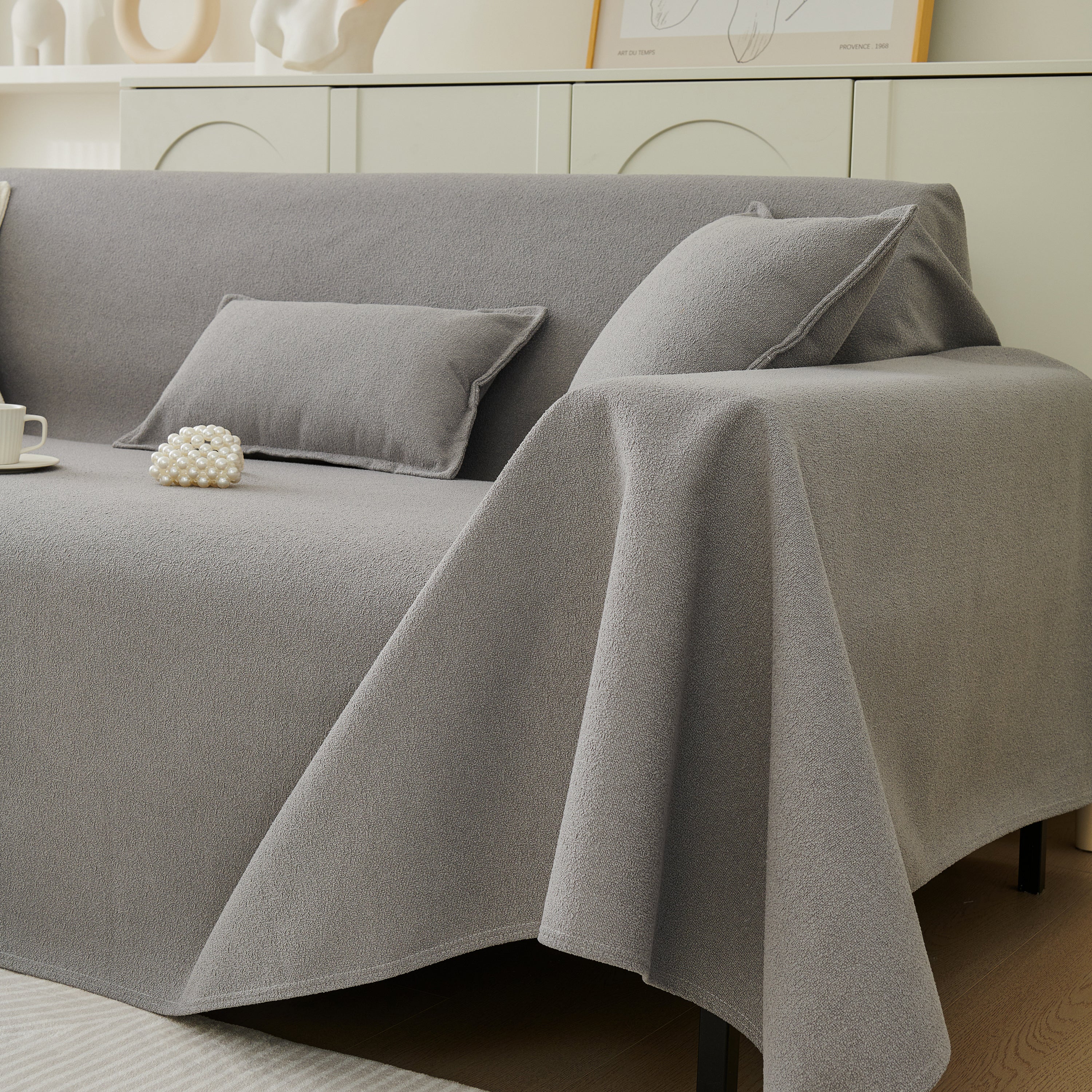 Extra Large Waterproof Non Slip Sofa Cover Blanket, Furniture Covers for Pets, Cozy Couch Protector - Image 49