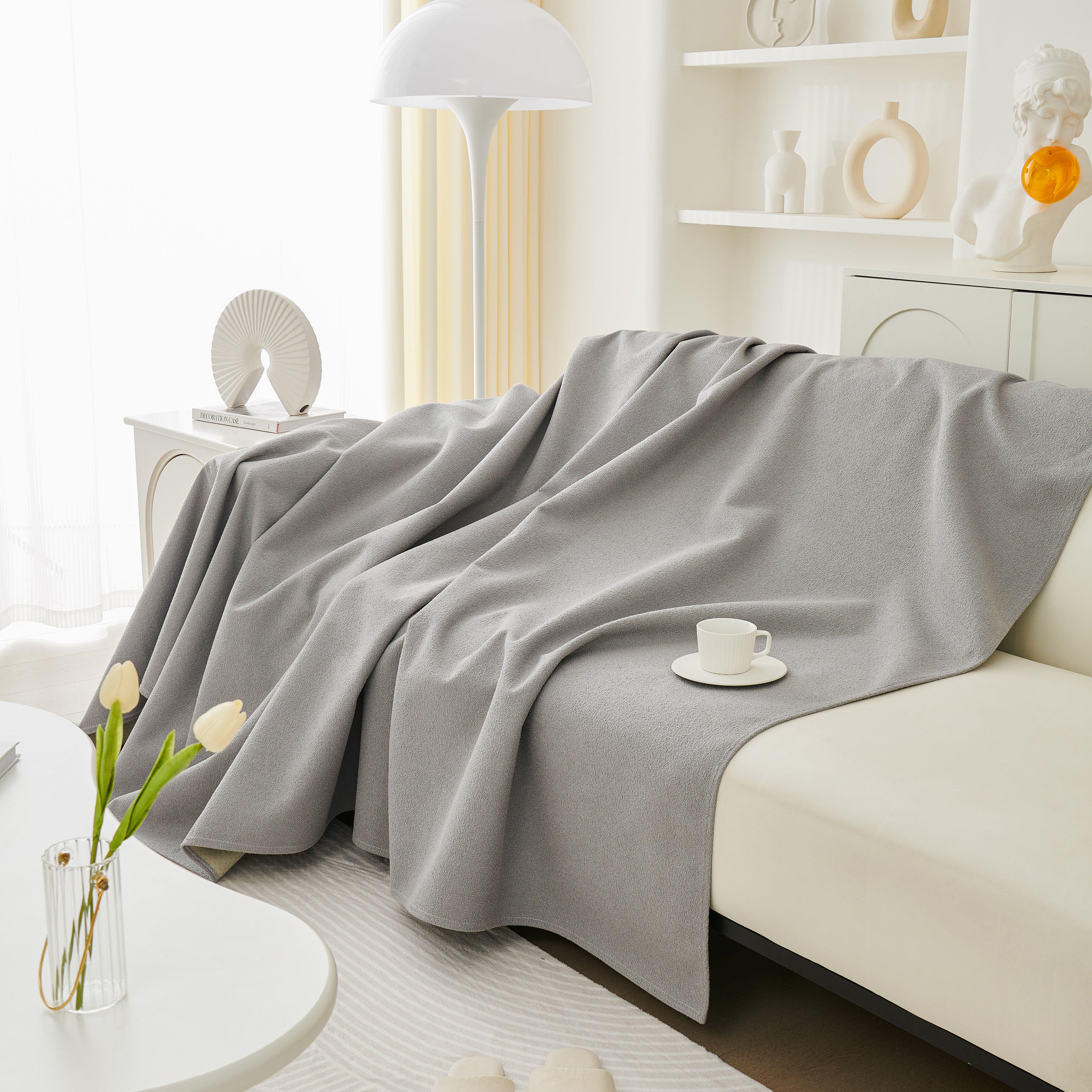 Extra Large Waterproof Non Slip Sofa Cover Blanket, Furniture Covers for Pets, Cozy Couch Protector - Image 55