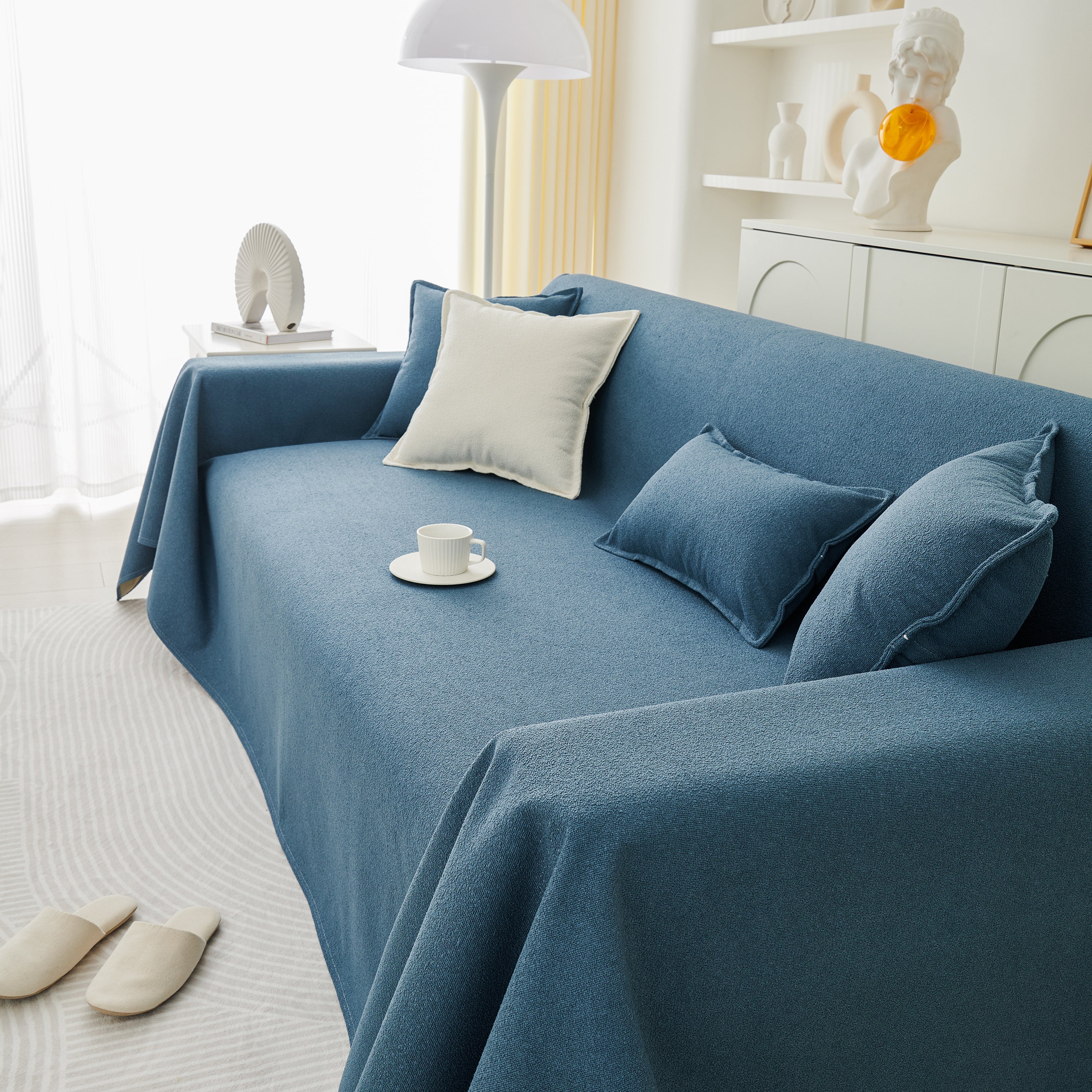 Extra Large Waterproof Non Slip Sofa Cover Blanket, Furniture Covers for Pets, Cozy Couch Protector - Image 63