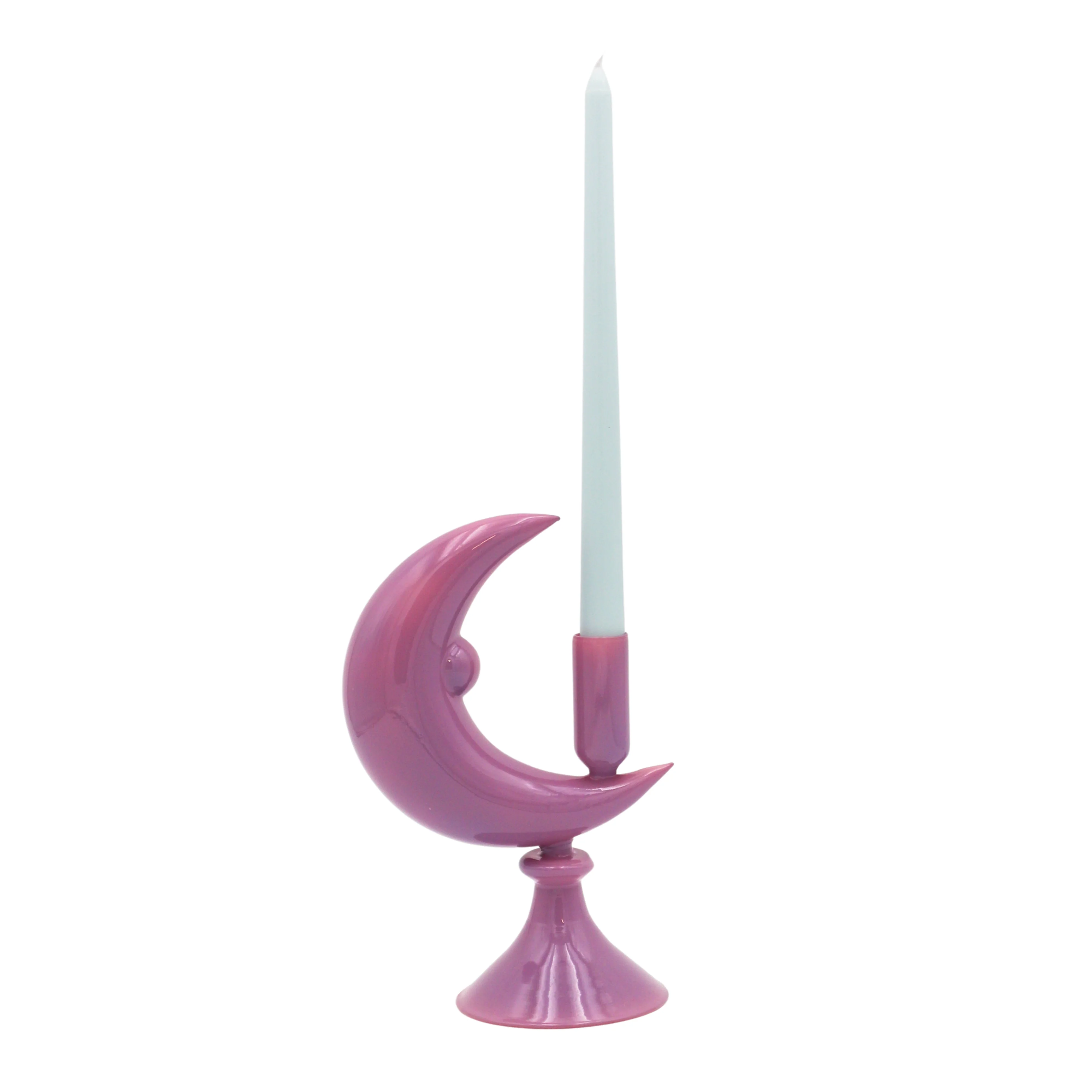 Extra Tall Baby Blue Cloud Taper Candle, 1 Case of 48 Packs (4 Candles per Pack) - Image 5