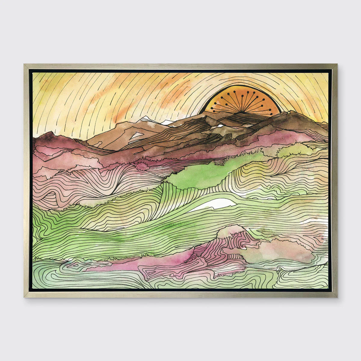 Fade - Open Edition Canvas Print