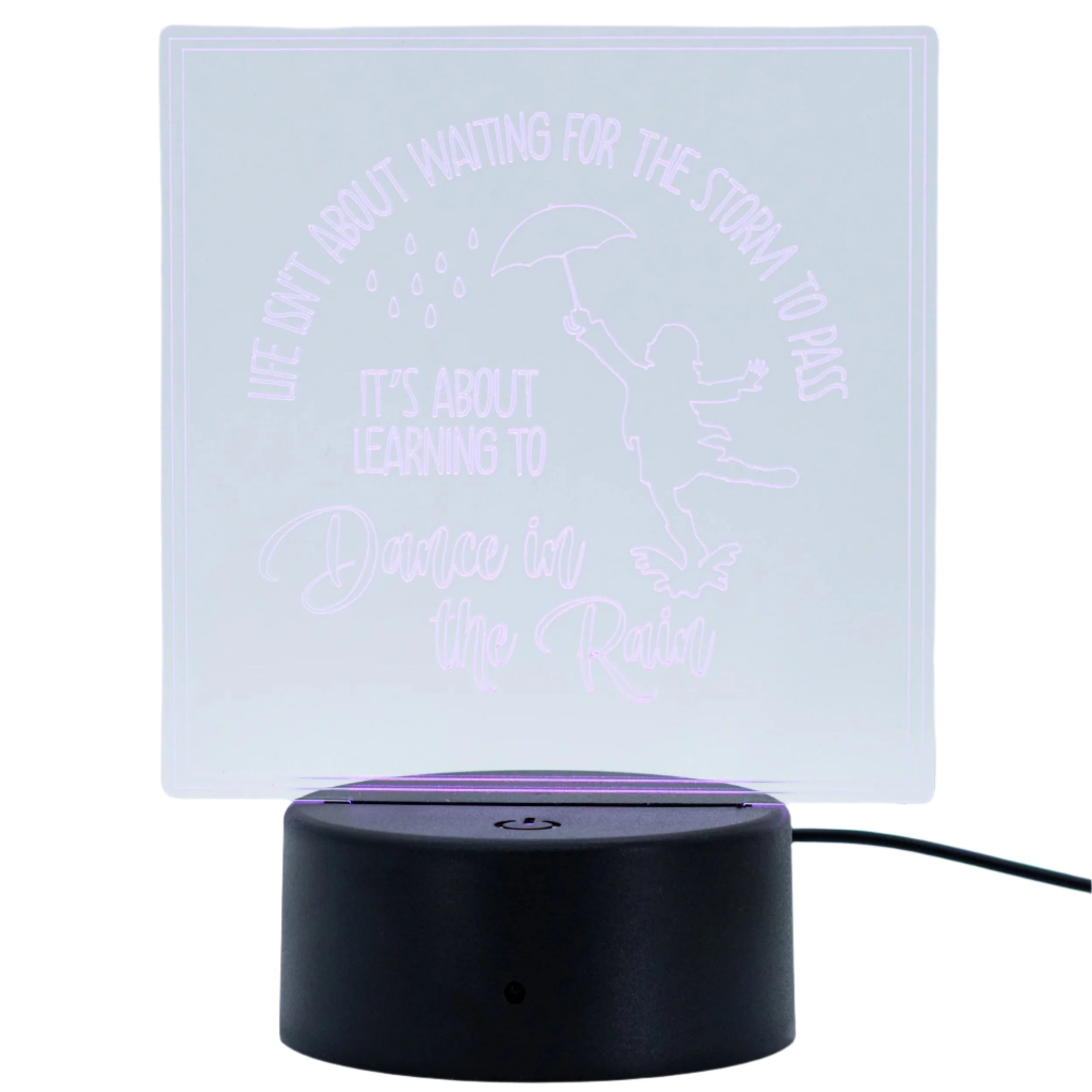 Faith-Based LED Lighted Plaque | Multiple Sayings | Glowing Creation - Image 2