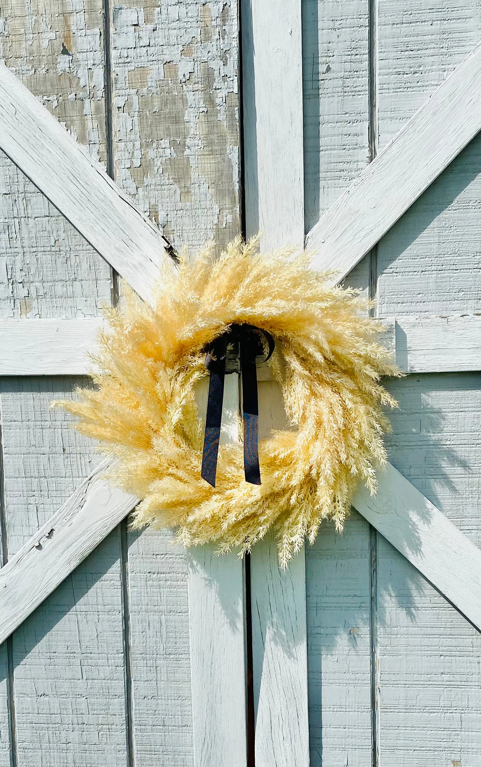 Fall Boho Pampas Wreath - Image 5