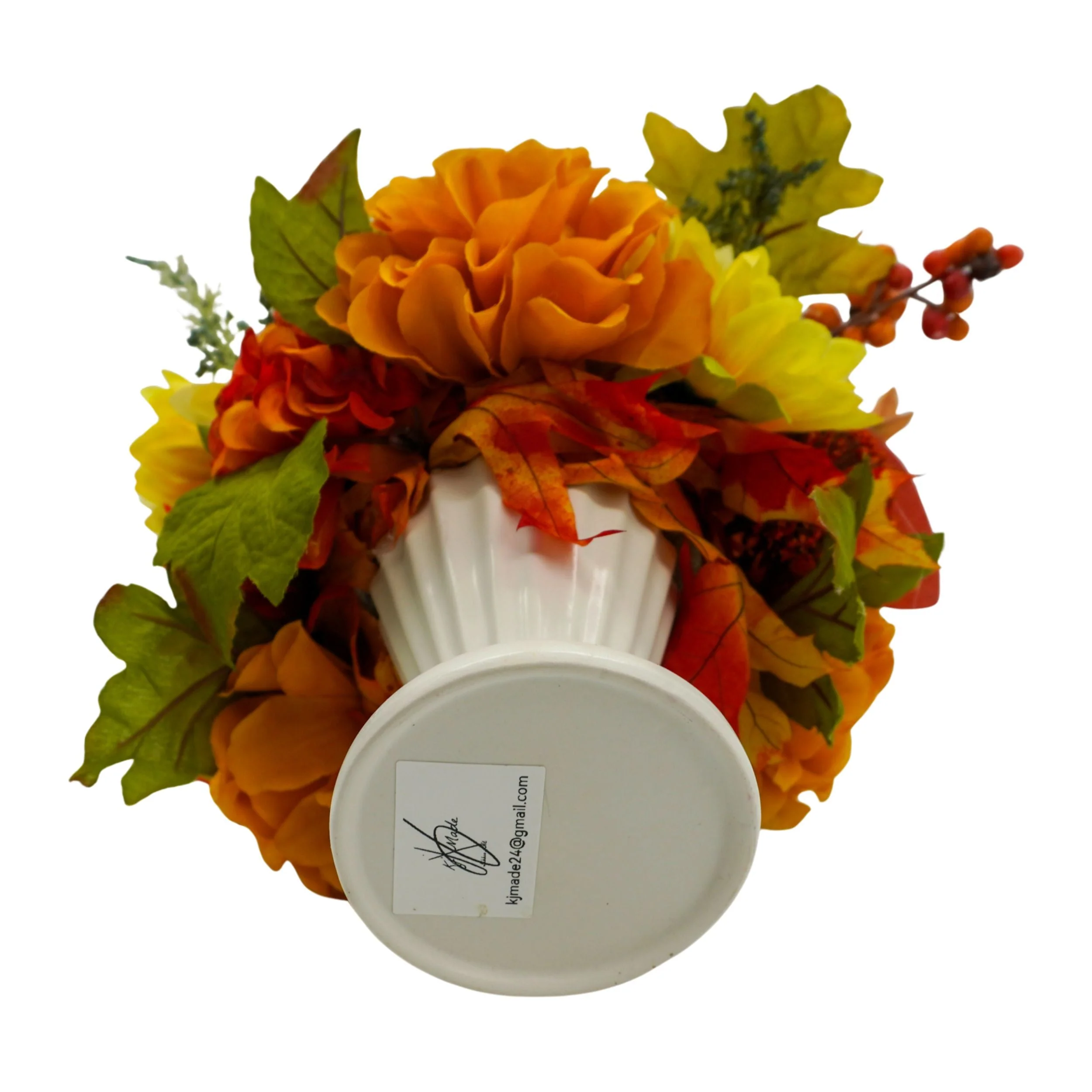 Fall Vase Centerpiece | 12" x 8" | KJ Made - Image 6
