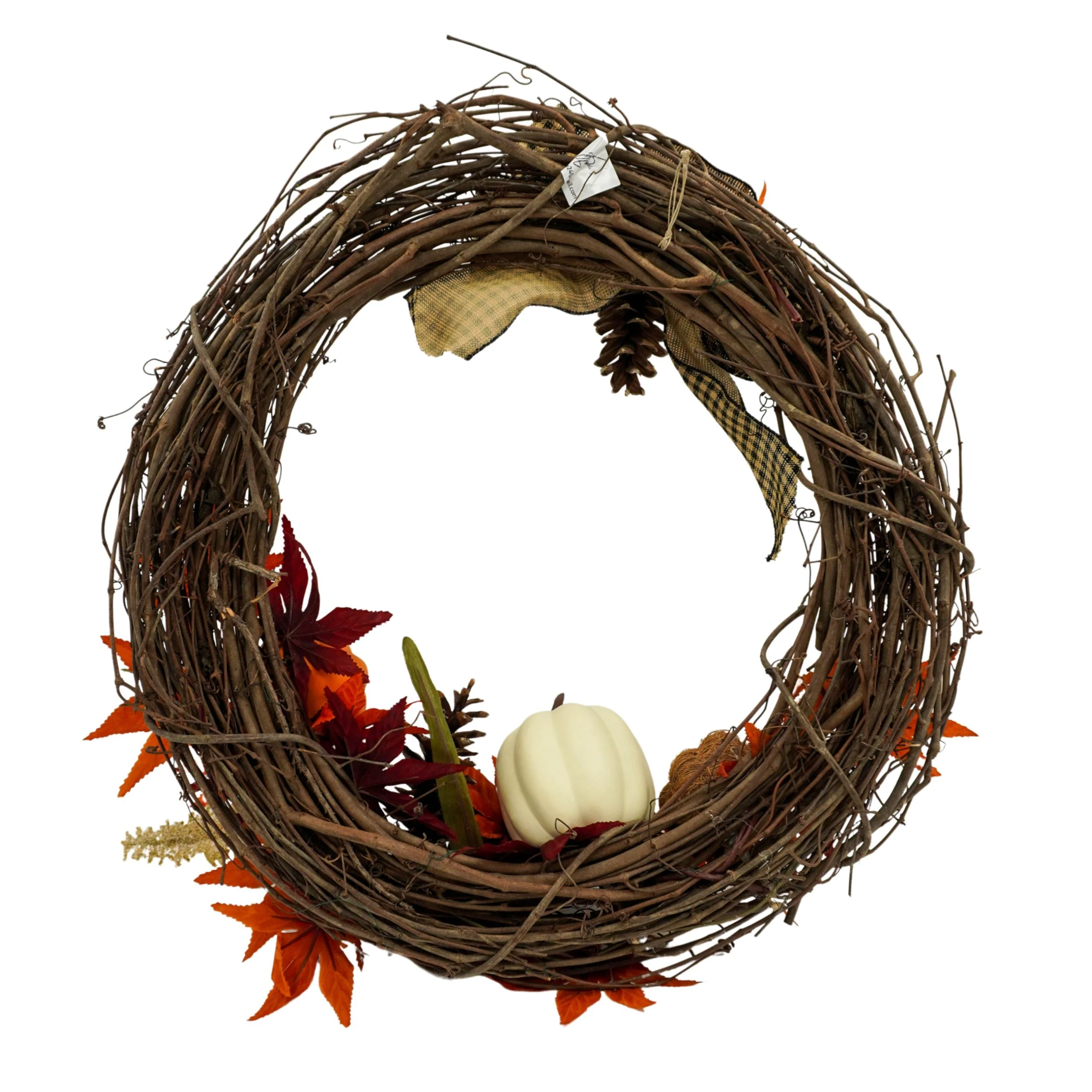 Fall Wreath | 18" x 18" | KJ Made - Image 2