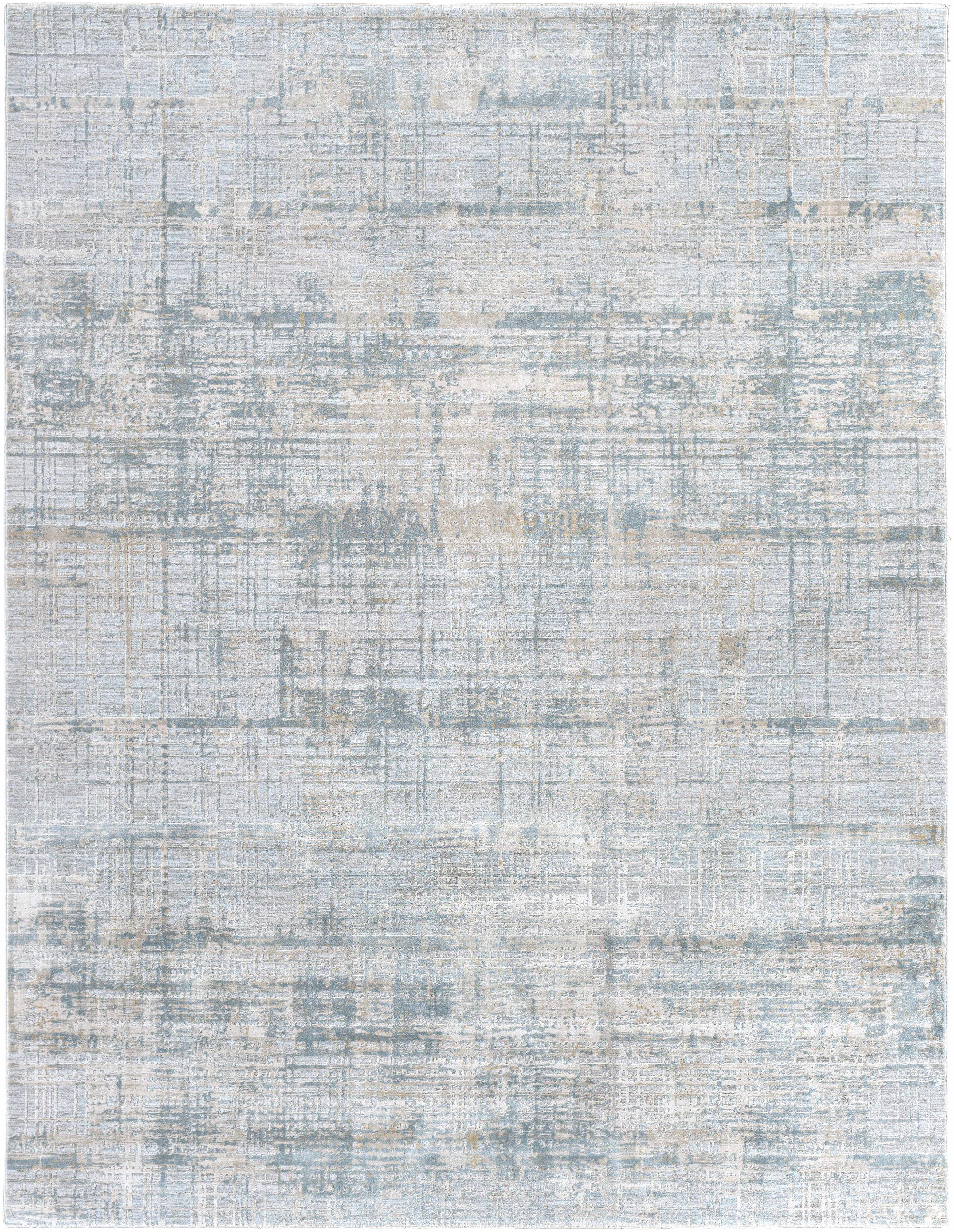 Fallin Gray Thick Luxe Abstract Striped Rug - Image 17