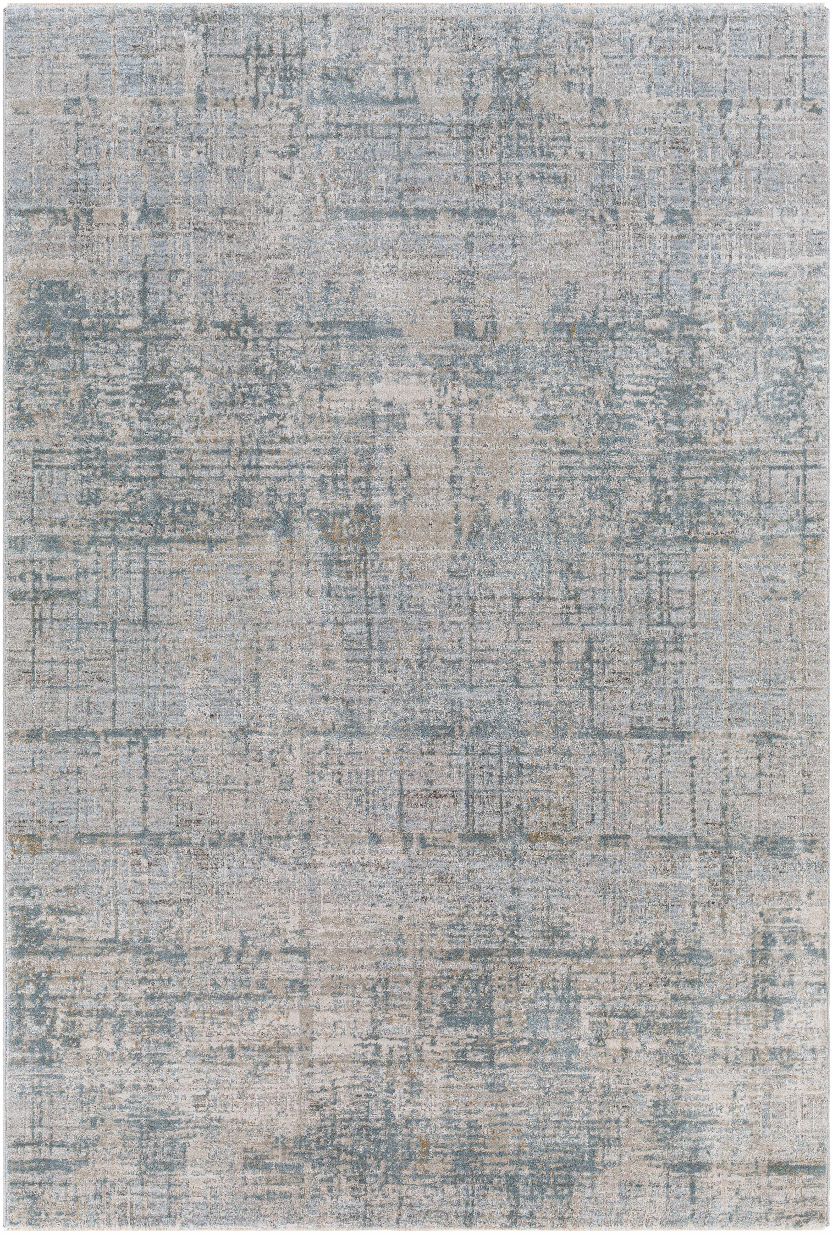 Fallin Gray Thick Luxe Abstract Striped Rug - Image 19