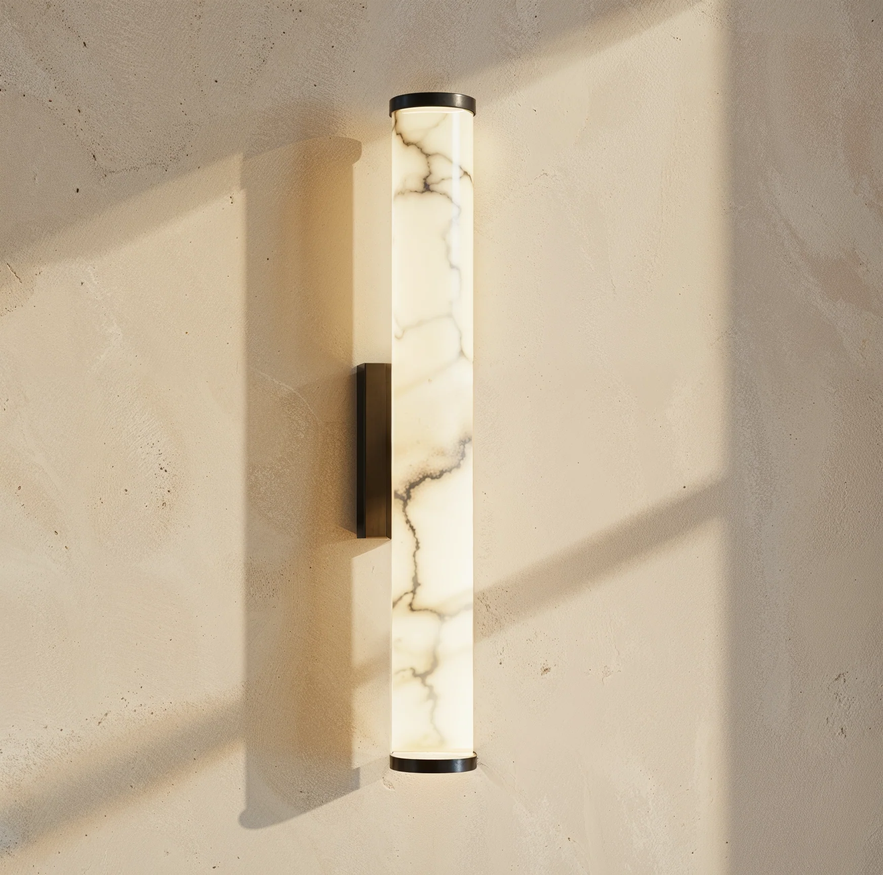 Falynis Alabaster Wall Lamp - Image 2