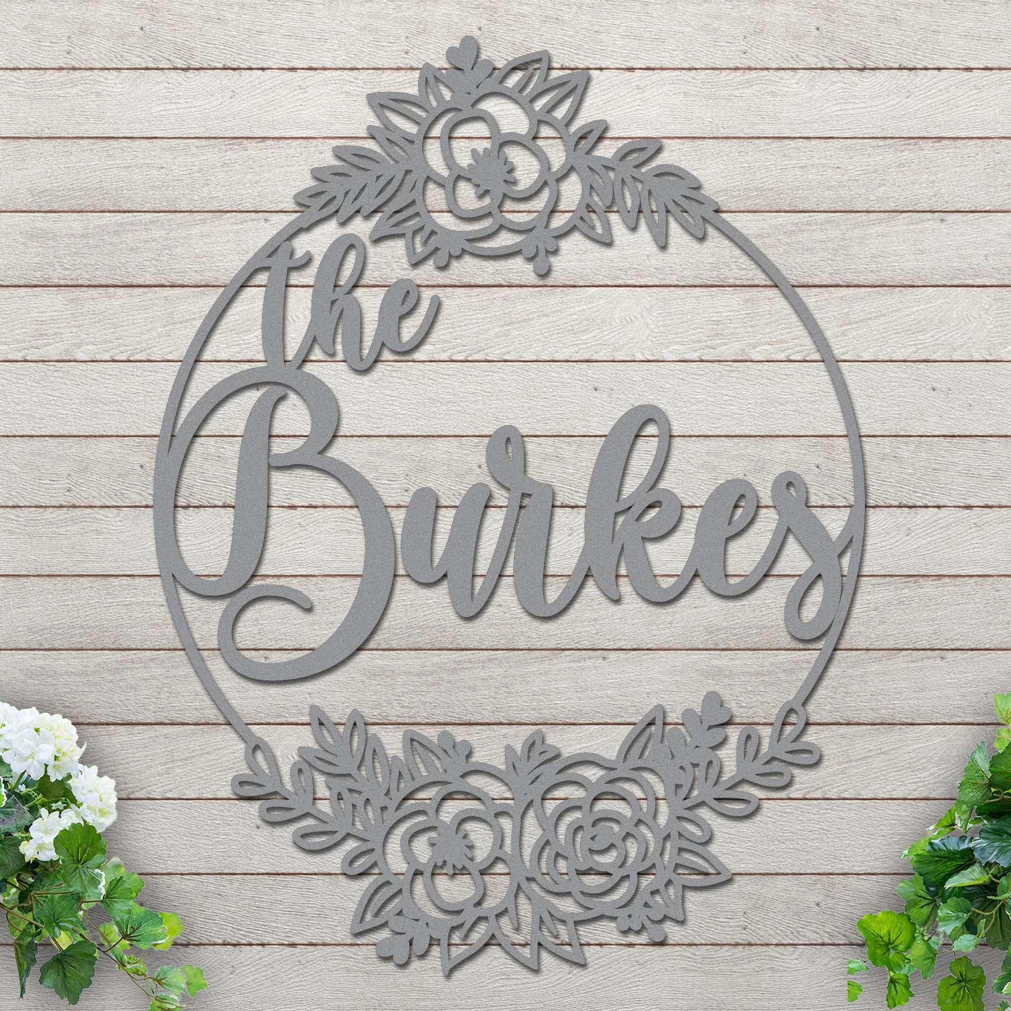 Family Name with Roses - Image 3
