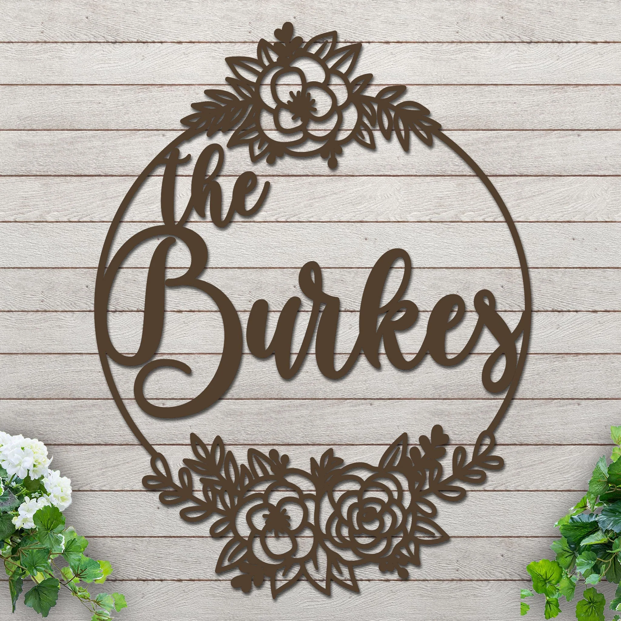 Family Name with Roses - Image 7
