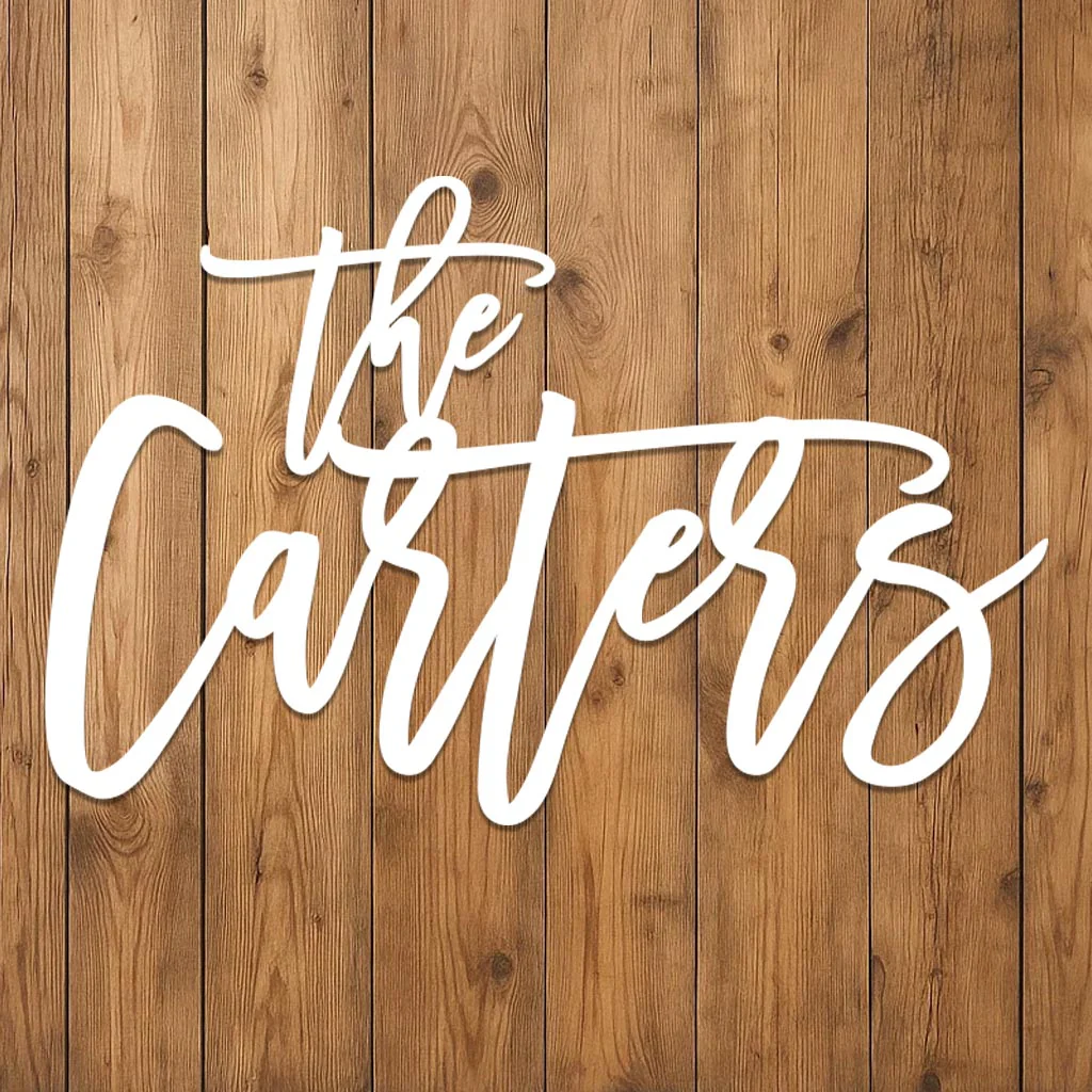 Fancy Family Name Sign - Image 2