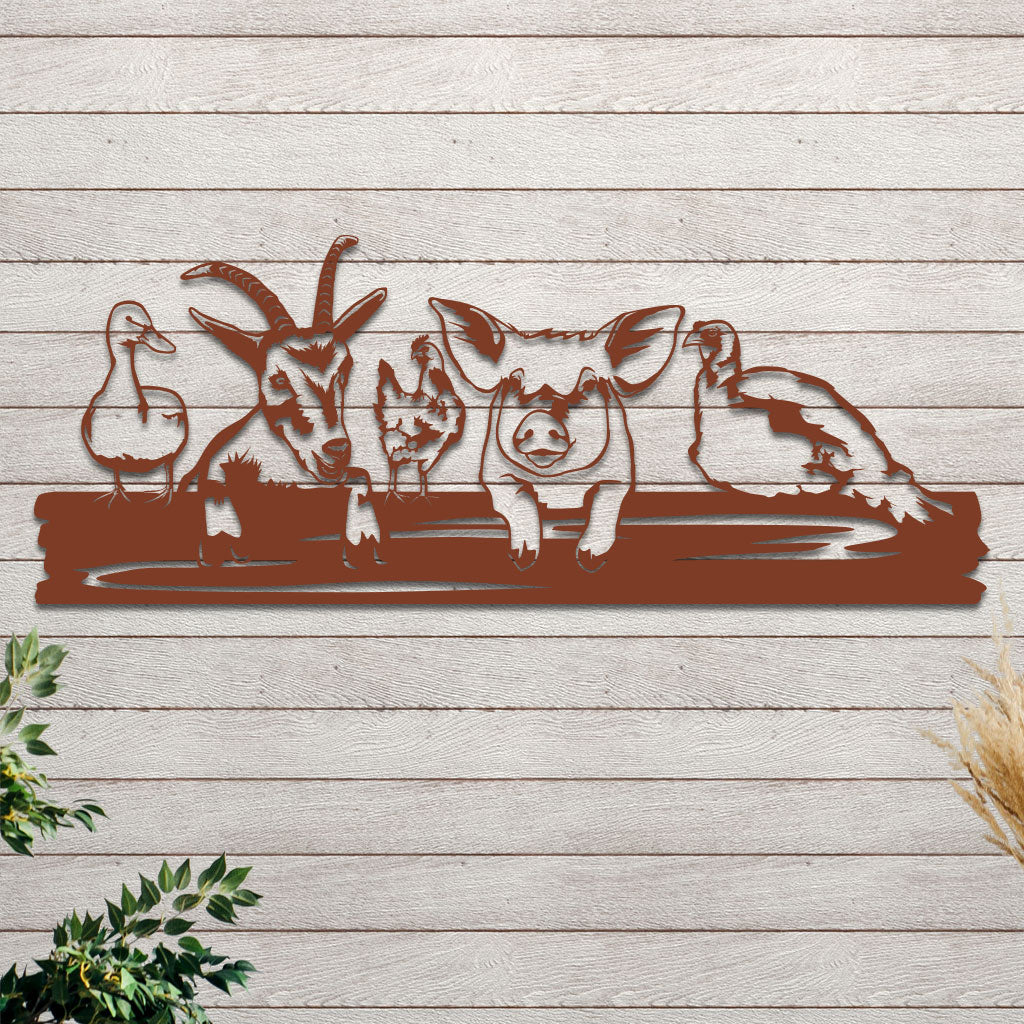 Farm Animals Sign - Image 6