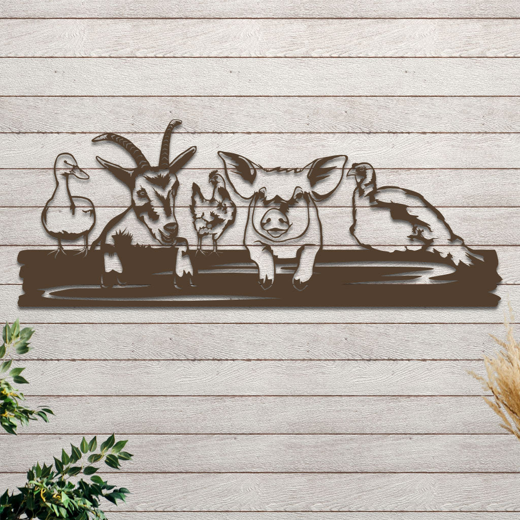 Farm Animals Sign - Image 7