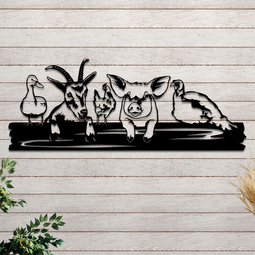 Farm Animals Sign - Image 8