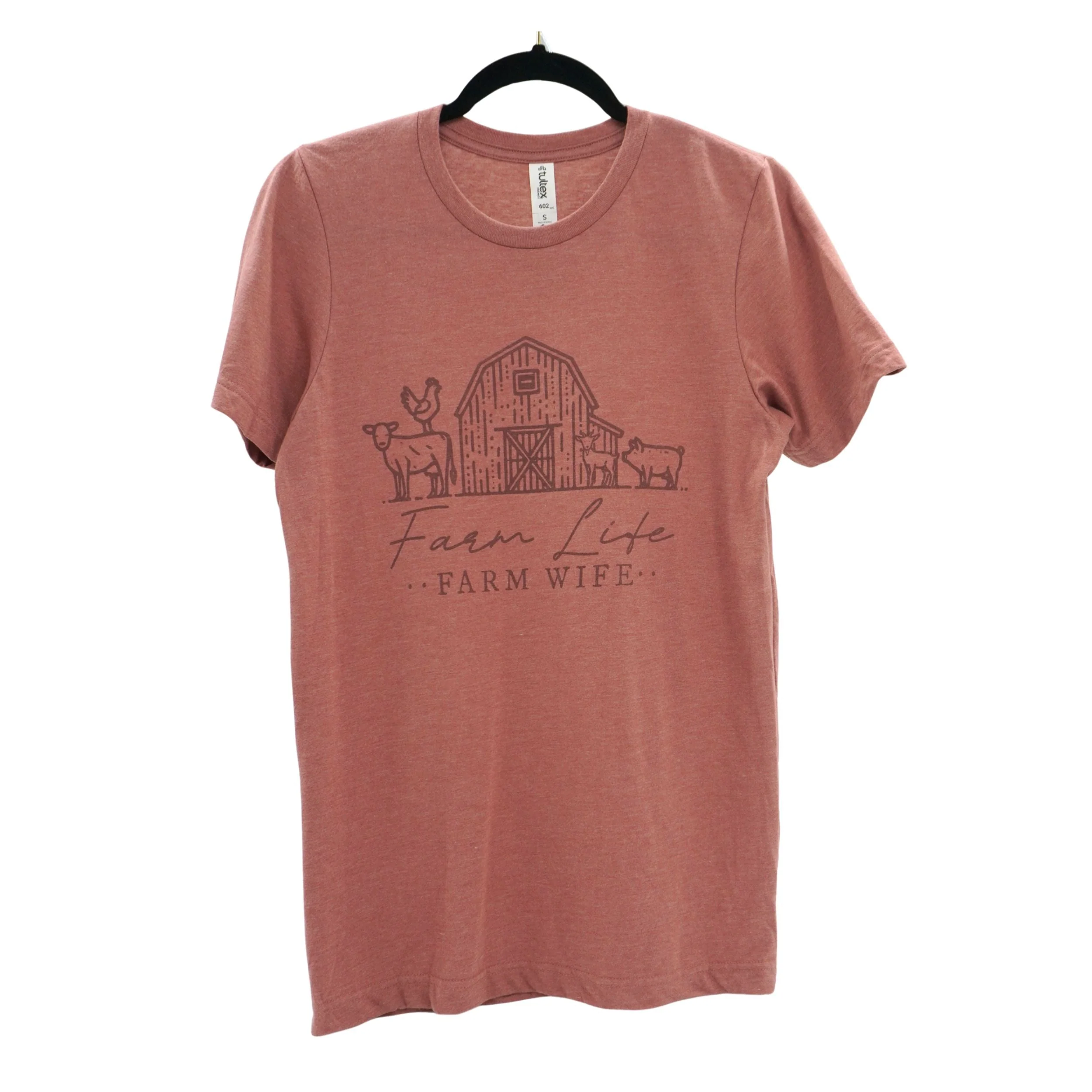 Farm Life, Farm Wife T-Shirt | Multiple Sizes | The Hex + The Hive - Image 2