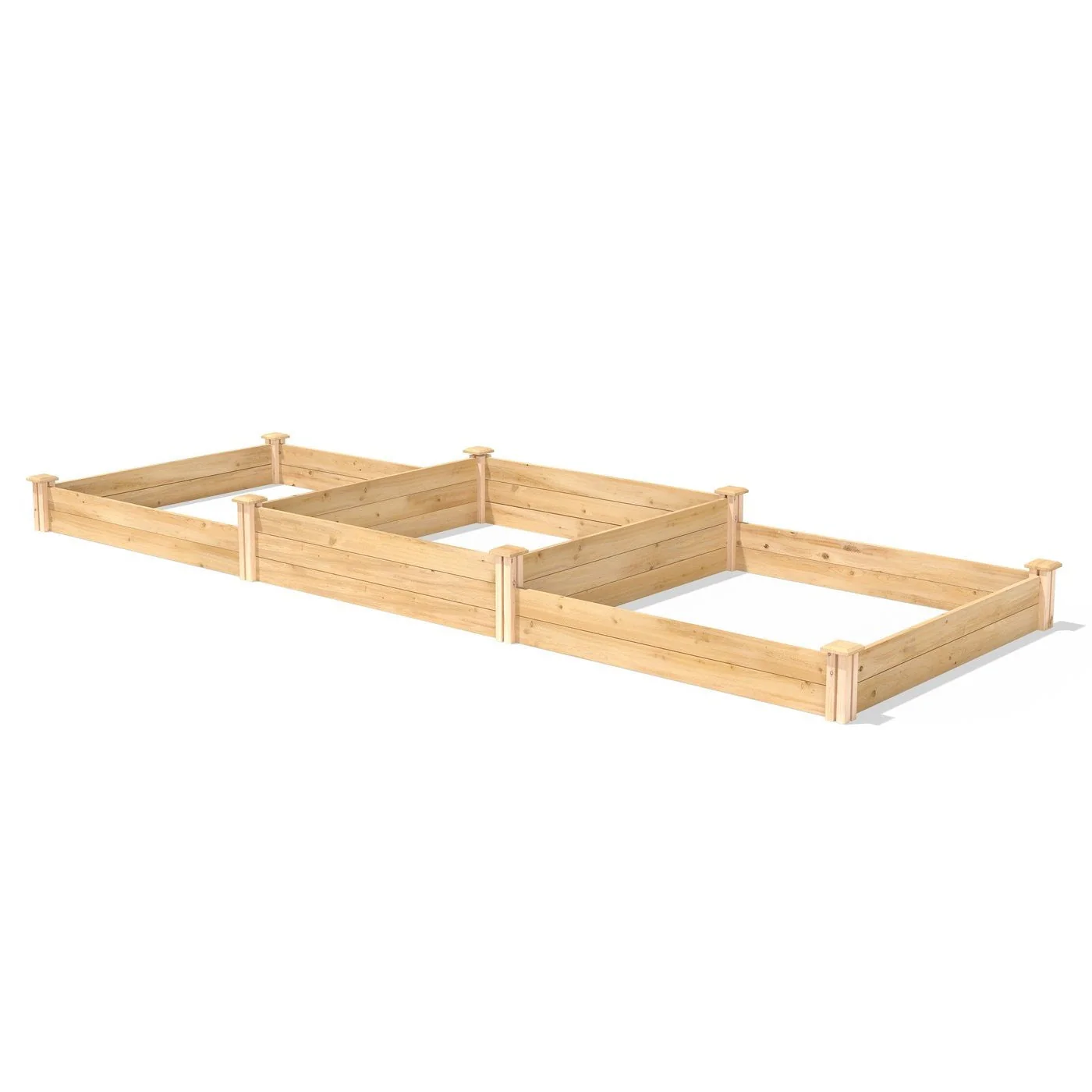 Farmhouse Pine Wood Raised Garden Bed 4 ft x 12 ft - Made in USA - Image 3