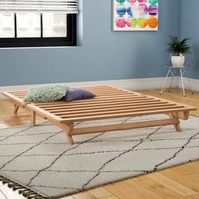 Farmhouse Queen Size Solid Wood Platform Bed Made in USA - Image 2