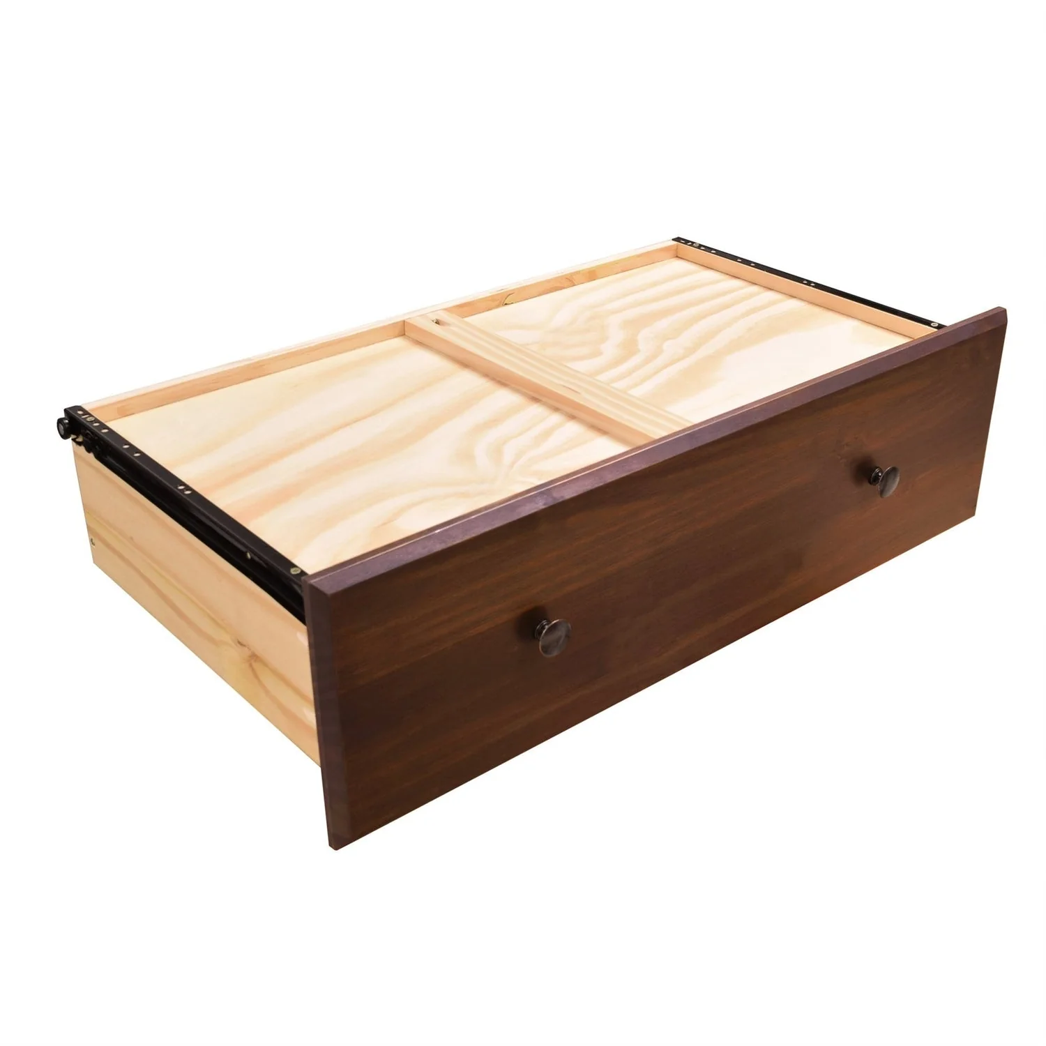 Farmhouse Solid Pine Wood 6 Drawer Dresser in Cherry Finish - Image 3