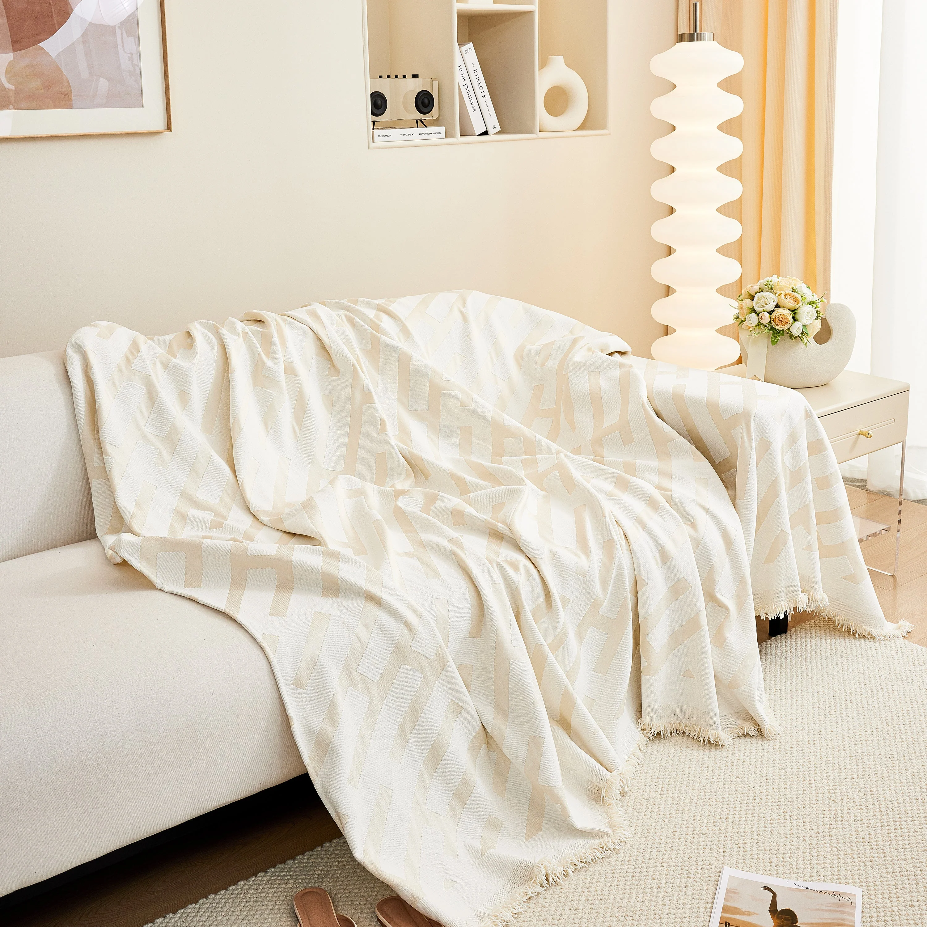 Fashion Chenille Couch Cover Blanket, Couch Non Slip Covers for Sectionals, Pet Friendly Couch Covers - Image 51