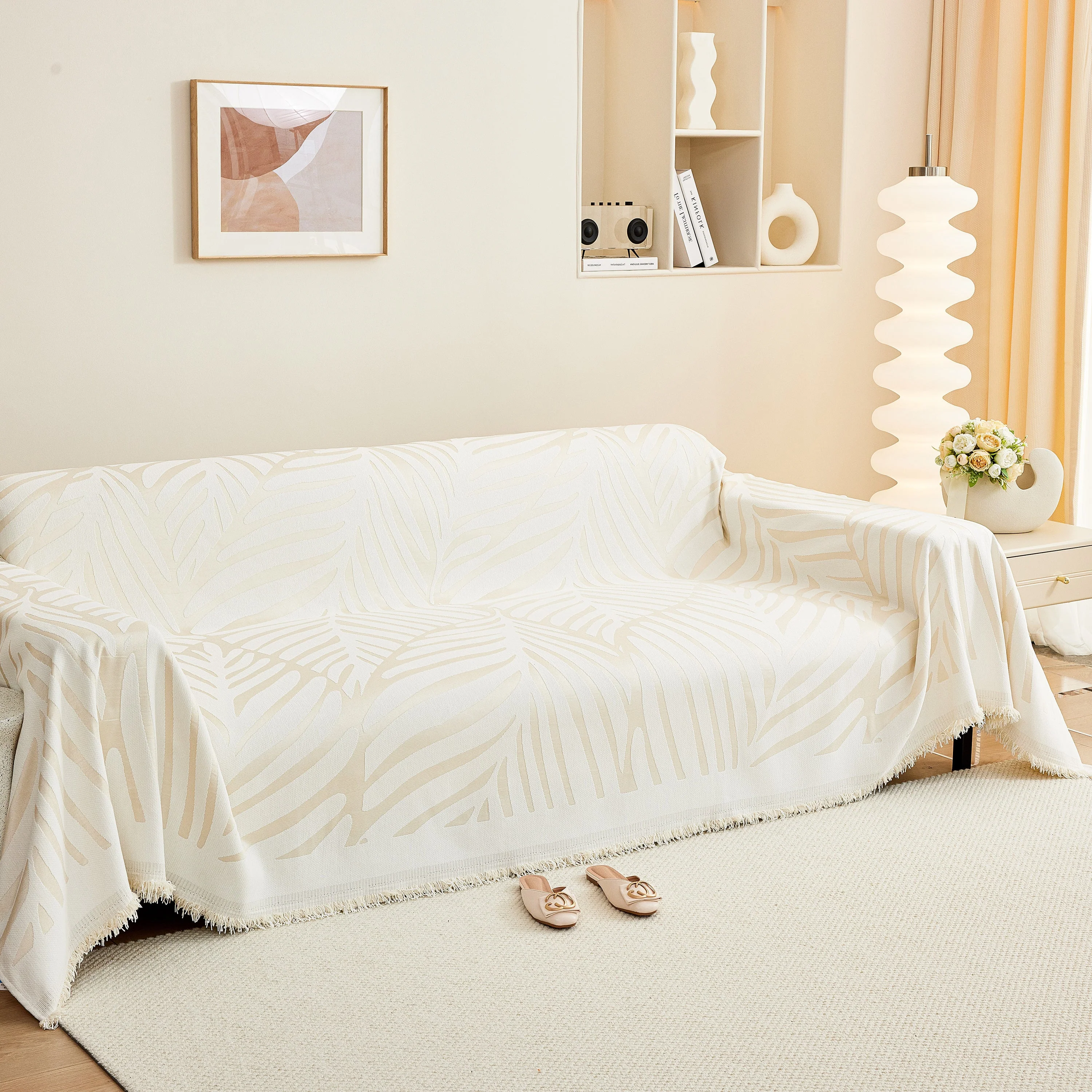 Fashion Chenille Couch Cover Blanket, Couch Non Slip Covers for Sectionals, Pet Friendly Couch Covers - Image 59