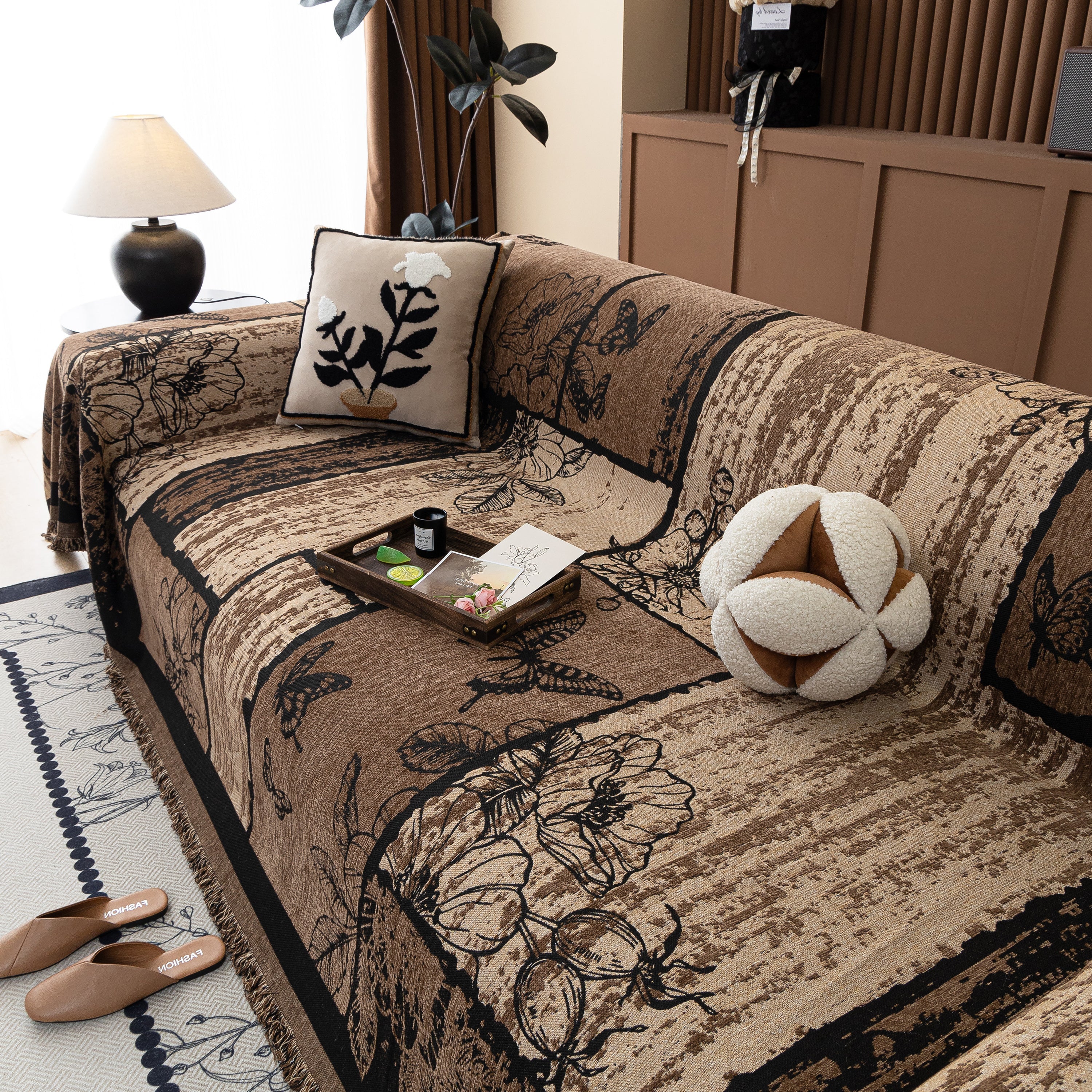 Fashion Couch Cover Blanket Bohemian Sectional Sofa Protector Furniture Covers for Sofas - Image 14