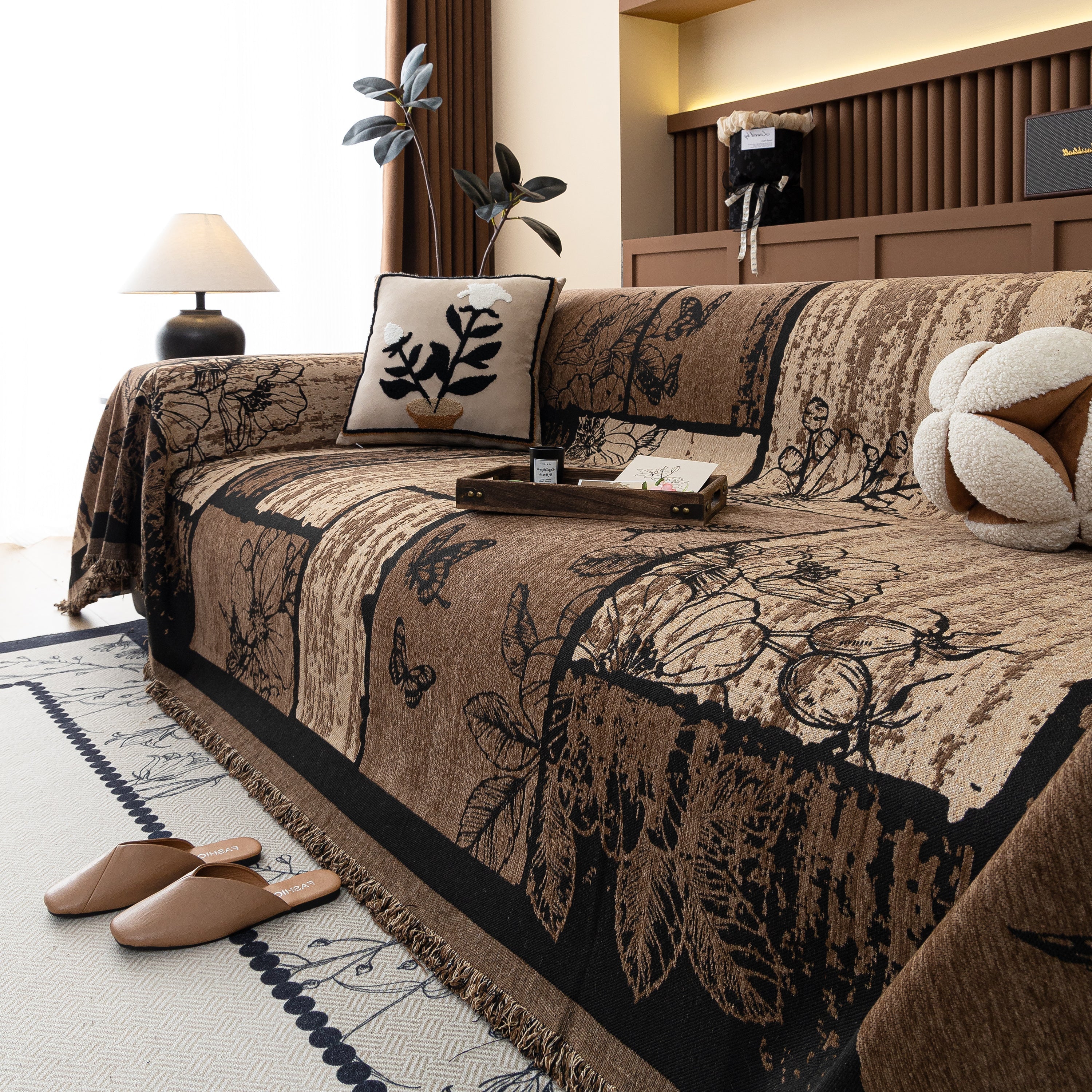 Fashion Couch Cover Blanket Bohemian Sectional Sofa Protector Furniture Covers for Sofas - Image 17