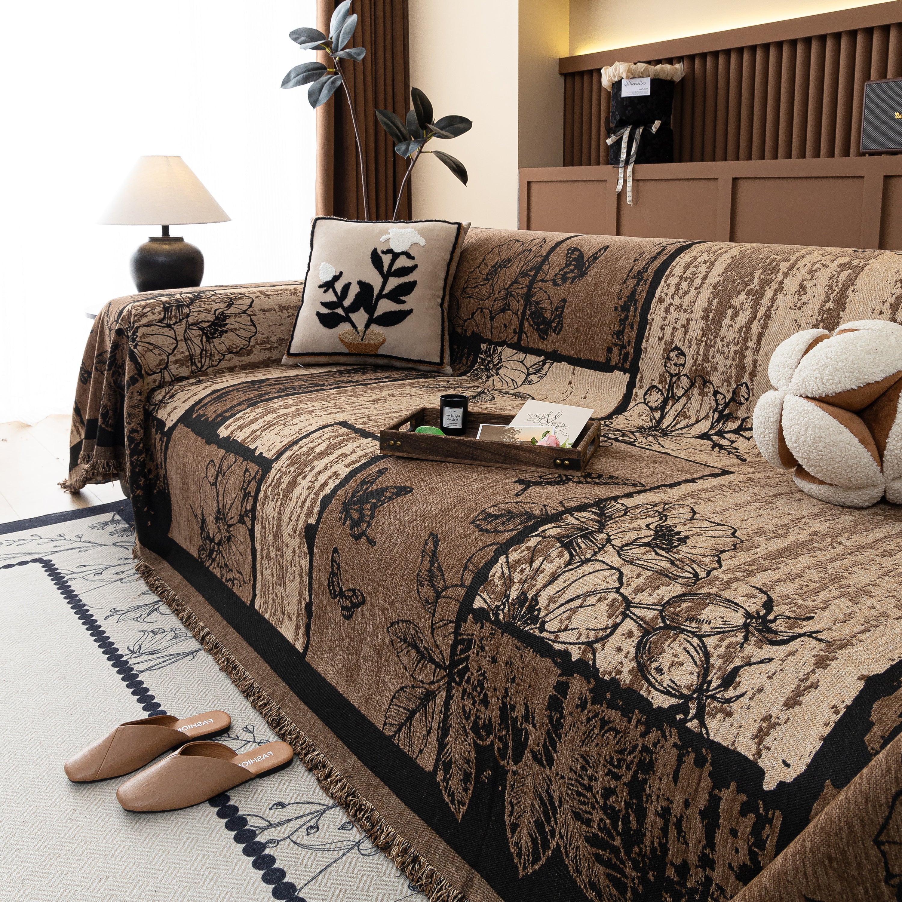 Fashion Couch Cover Blanket Bohemian Sectional Sofa Protector Furniture Covers for Sofas - Image 19
