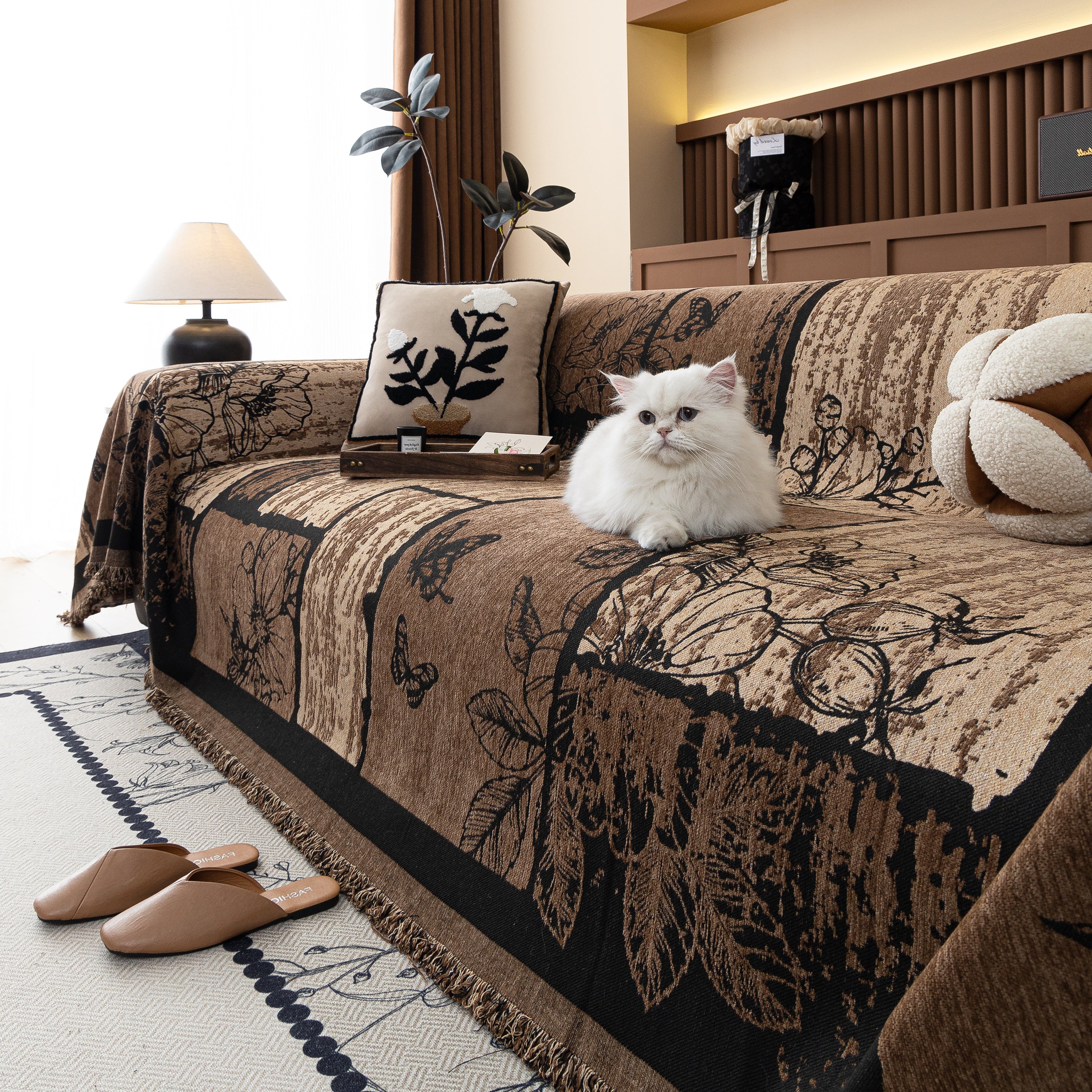 Fashion Couch Cover Blanket Bohemian Sectional Sofa Protector Furniture Covers for Sofas - Image 22