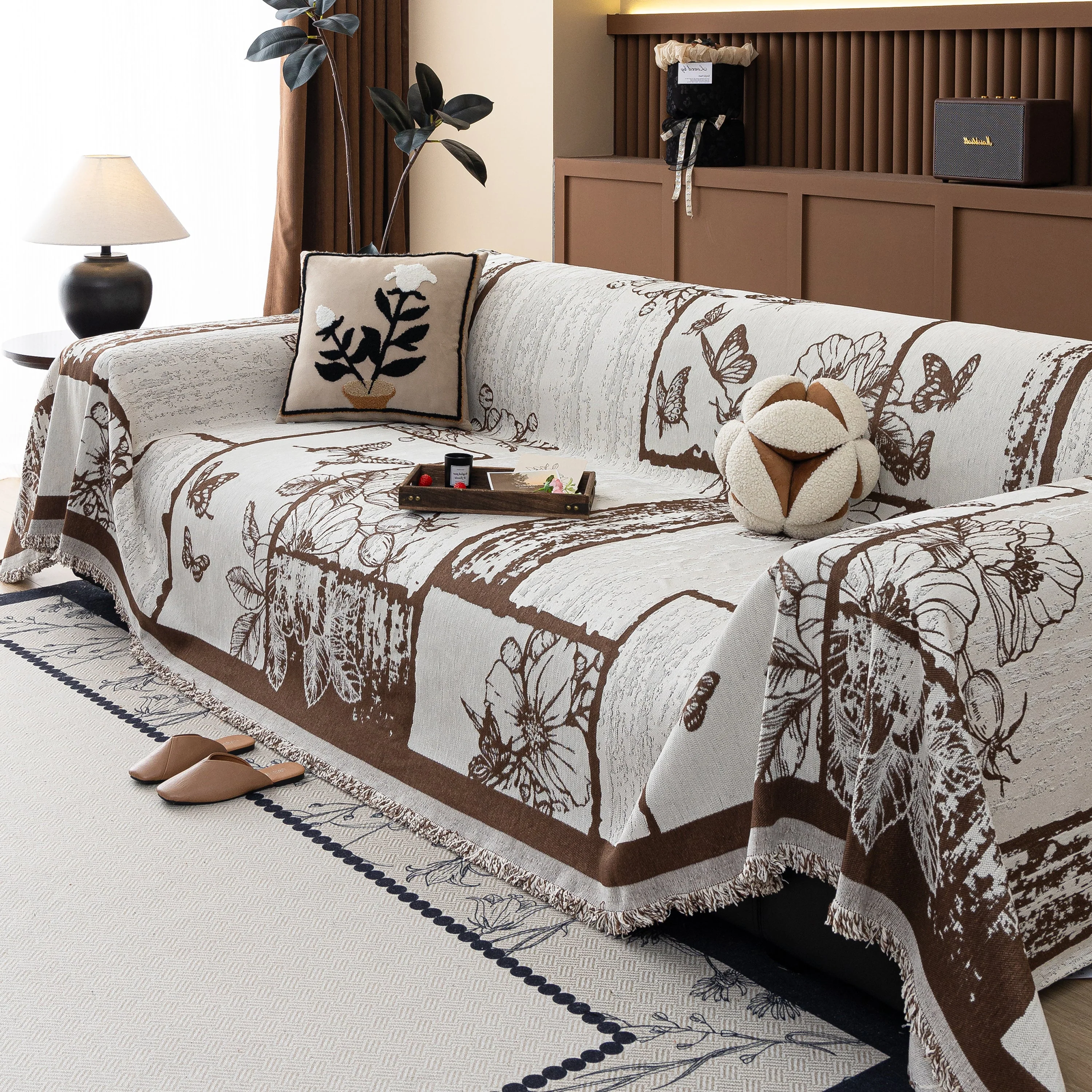 Fashion Couch Cover Blanket Bohemian Sectional Sofa Protector Furniture Covers for Sofas - Image 23