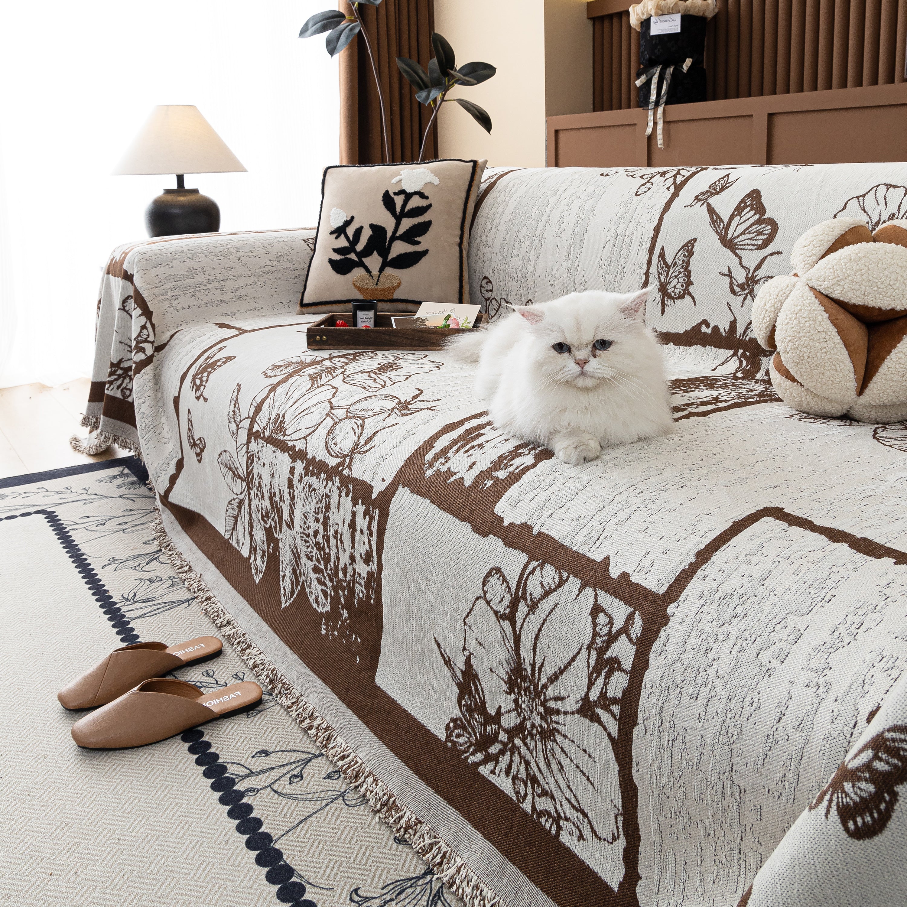 Fashion Couch Cover Blanket Bohemian Sectional Sofa Protector Furniture Covers for Sofas - Image 35
