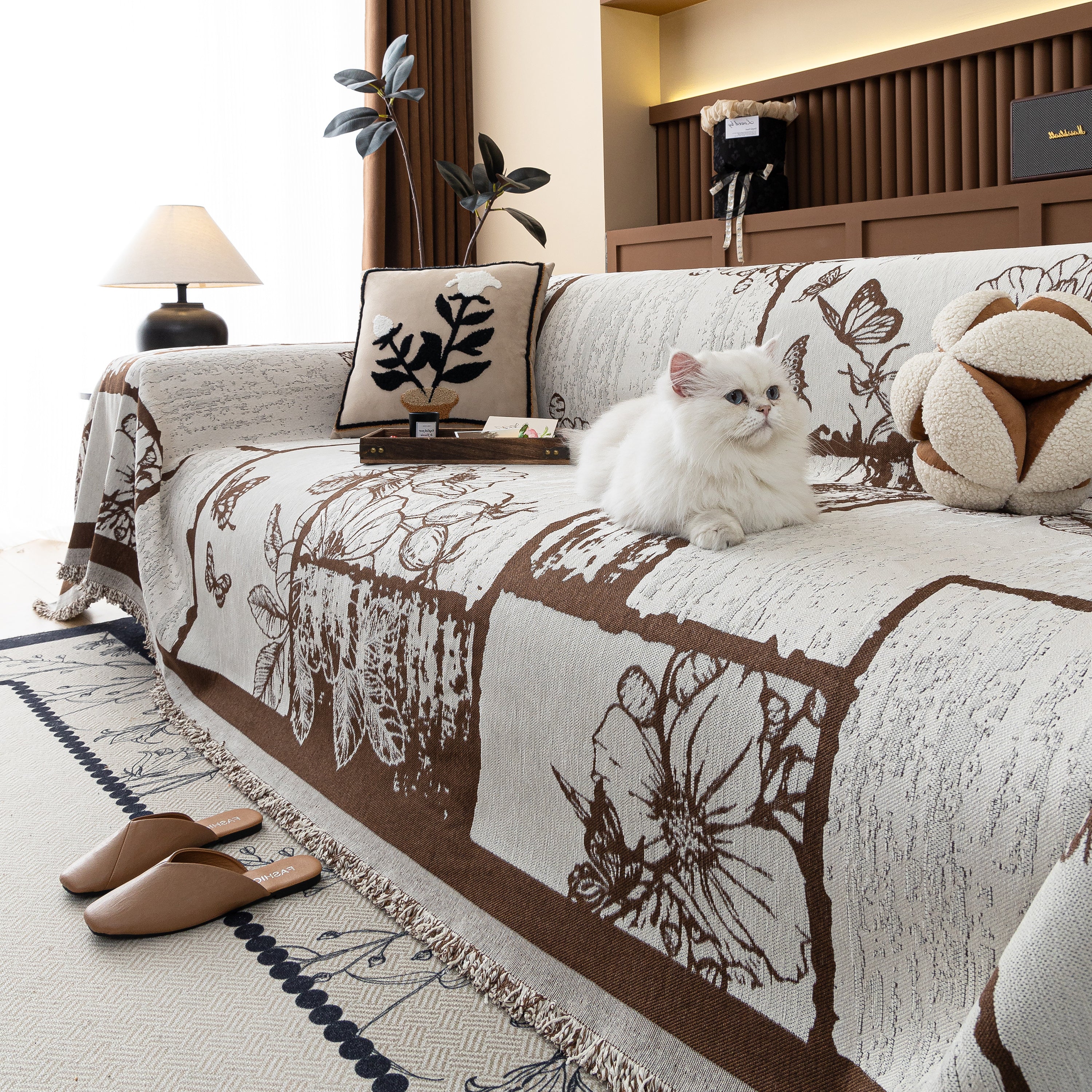 Fashion Couch Cover Blanket Bohemian Sectional Sofa Protector Furniture Covers for Sofas - Image 36