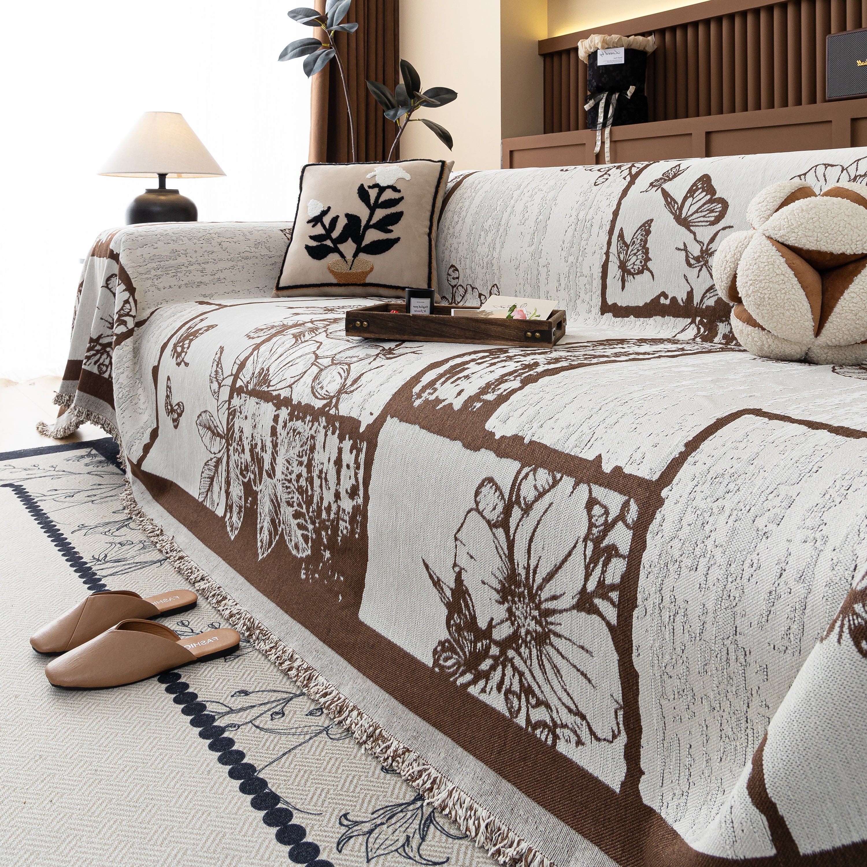 Fashion Couch Cover Blanket Bohemian Sectional Sofa Protector Furniture Covers for Sofas - Image 39