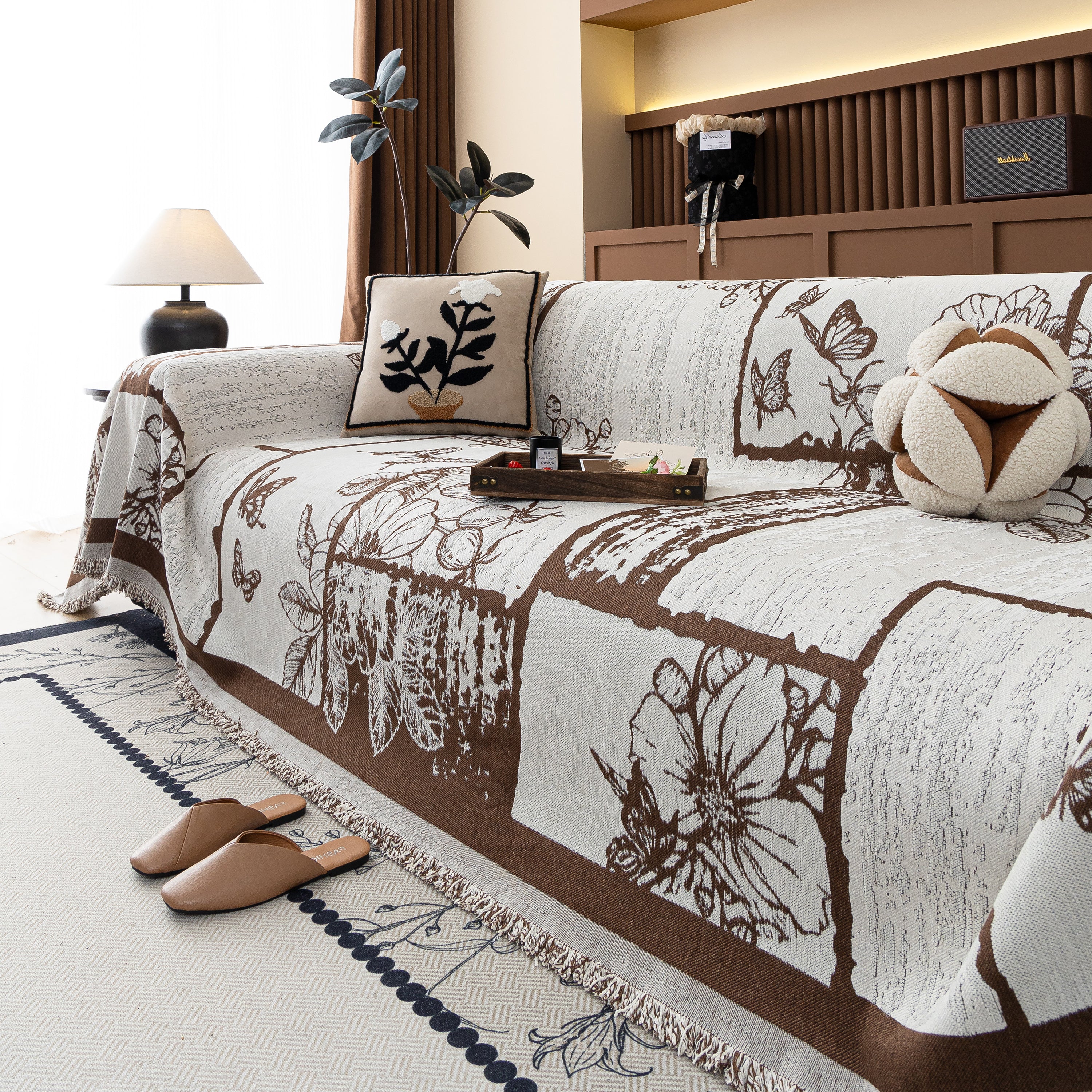 Fashion Couch Cover Blanket Bohemian Sectional Sofa Protector Furniture Covers for Sofas - Image 40