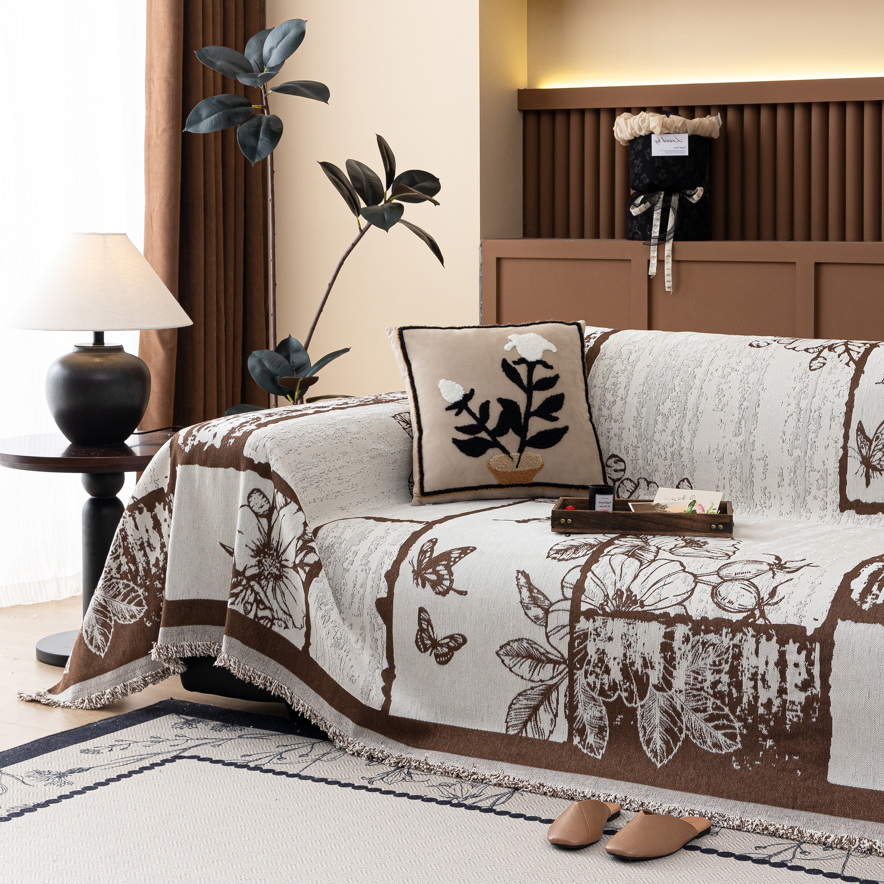 Fashion Couch Cover Blanket Bohemian Sectional Sofa Protector Furniture Covers for Sofas - Image 44